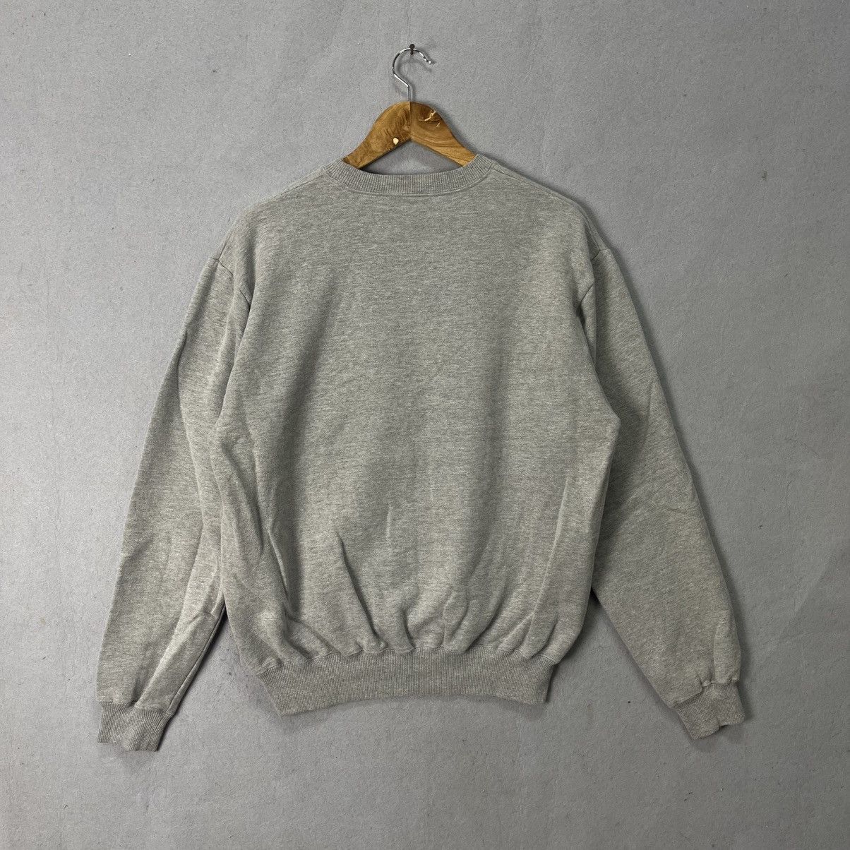 Trussardi Trussardi Embroidered Logo Sweatshirt – Grey (Made in Italy) Size US L / EU 52-54 / 3 - 6 Thumbnail
