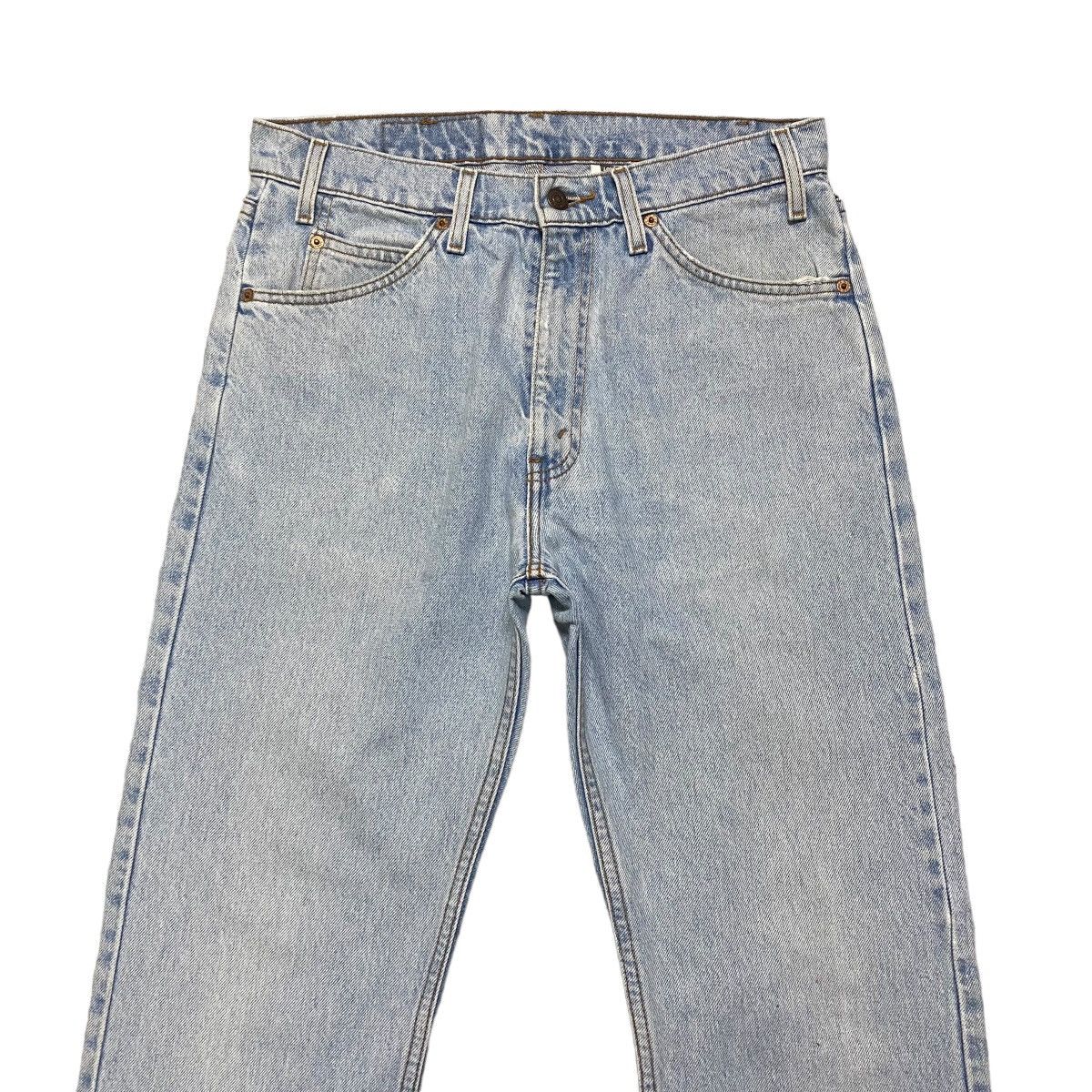 Levi's Vintage 90s Levis 505 Orangetab Regular Fit Jeans Lightwash Size US 31 - 3 Thumbnail