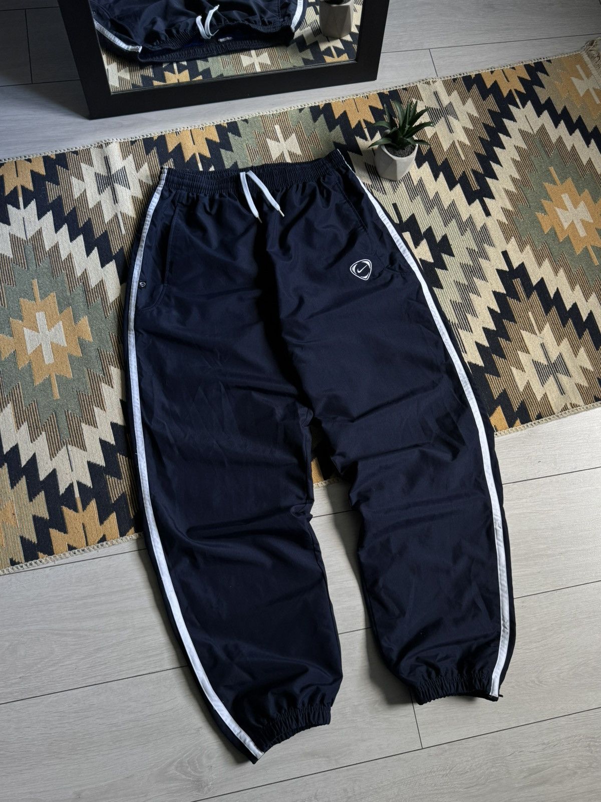 Nike Vintage Nike Nylon Baggy Y2K Drill Pants Size US 36 / EU 52 - 4 Thumbnail