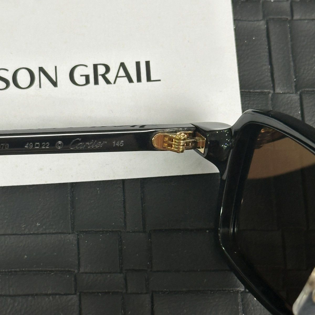 Cartier CARTIER CT0539S 001 SUNGLASSES Size ONE SIZE - 6 Thumbnail