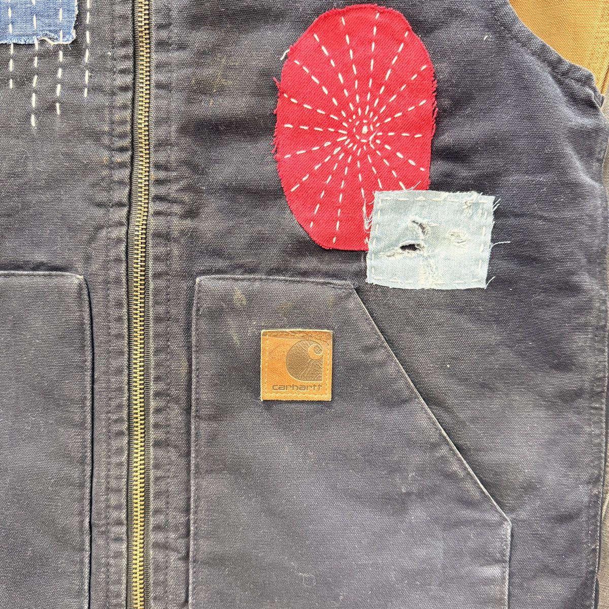 Carhartt Wip 1 of 1 sashiko carhartt vest Size US S / EU 44-46 / 1 - 2 Thumbnail