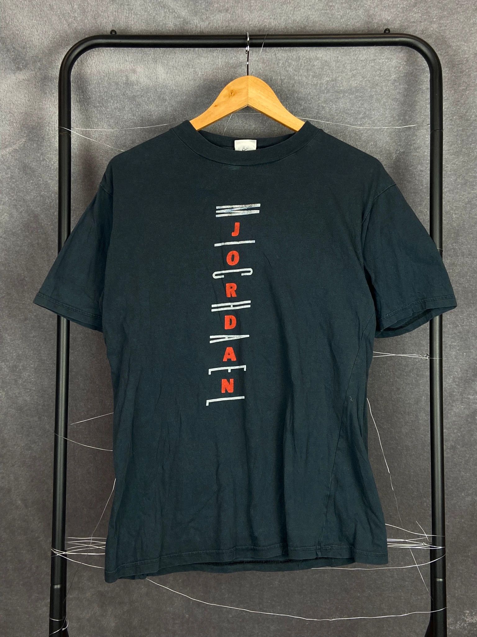 Nike 1987 Jordan Nike Double-Sided Tee – Vintage M Black Size US M / EU 48-50 / 2 - 4 Thumbnail