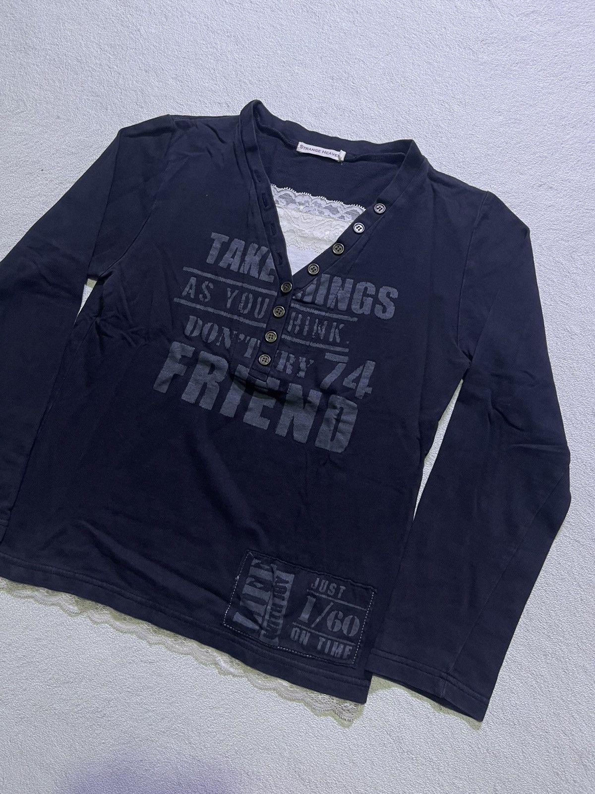 Hysteric Glamour Y2K STRANGE HEAVEN long sleeve tshirt women's Size S / US 4 / IT 40 - 4 Thumbnail