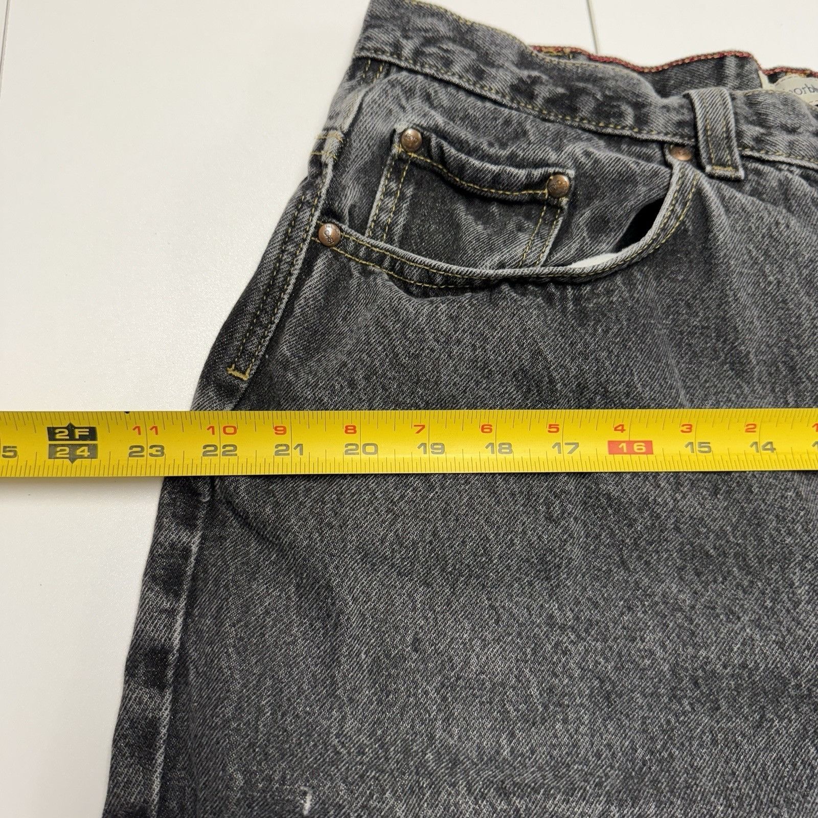 Anchor Blue Vintage Anchor Blue Baggy Jean Shorts Mens 34 (33x14.5) Fade Size US 34 / EU 50 - 10 Thumbnail