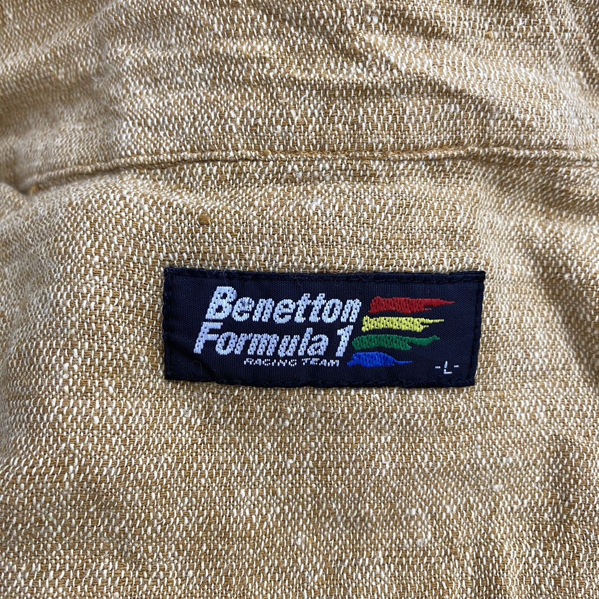 Vintage Vintage BENETTON FORMULA ONE F1 Racing Team Full Zipper Size US L / EU 52-54 / 3 - 3 Thumbnail