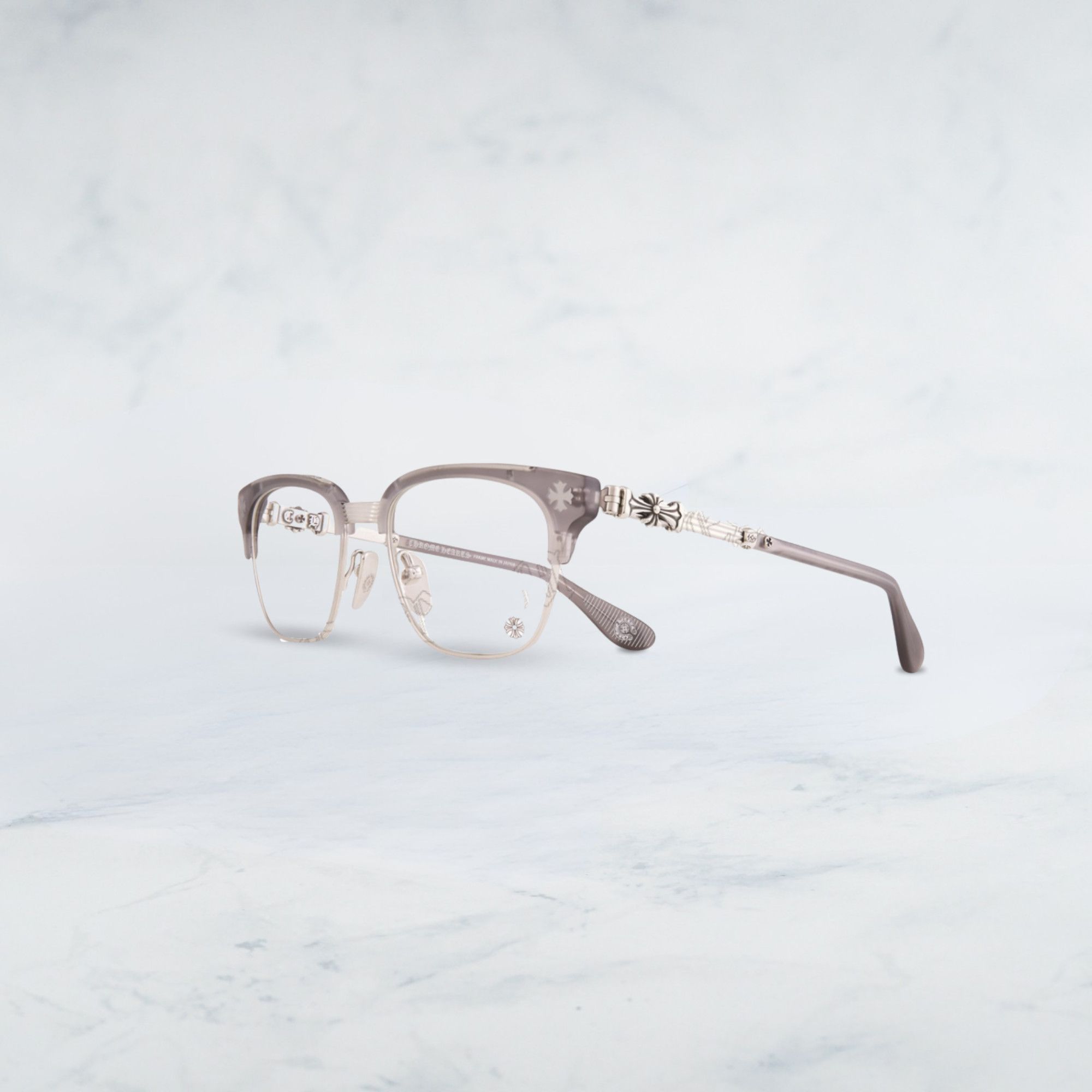 Chrome Hearts CHROME HEARTS BONENNOISSEUR II Matte Graphite/Brushed Silver Size ONE SIZE - 1 Thumbnail