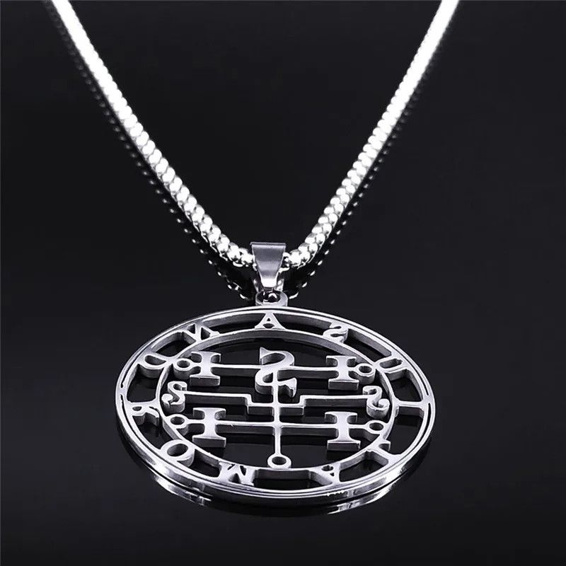 Jewelry Seal of ANDROMALIUS Pendant Necklace Emblem Talisman Size ONE SIZE - 3 Thumbnail