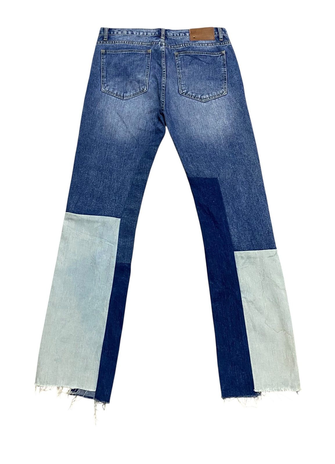 Valentino Very Rare Vintage Valentino Italy Patchwork Jeans 1990s Size US 34 / EU 50 - 2 Thumbnail
