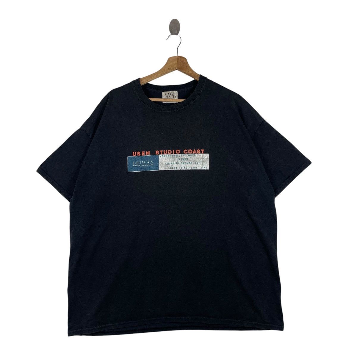 Japanese Brand × Vintage Leiwan Dream One Man Live Musical Artist Tee Shirt Size US XXL / EU 58 / 5 - 1 Thumbnail