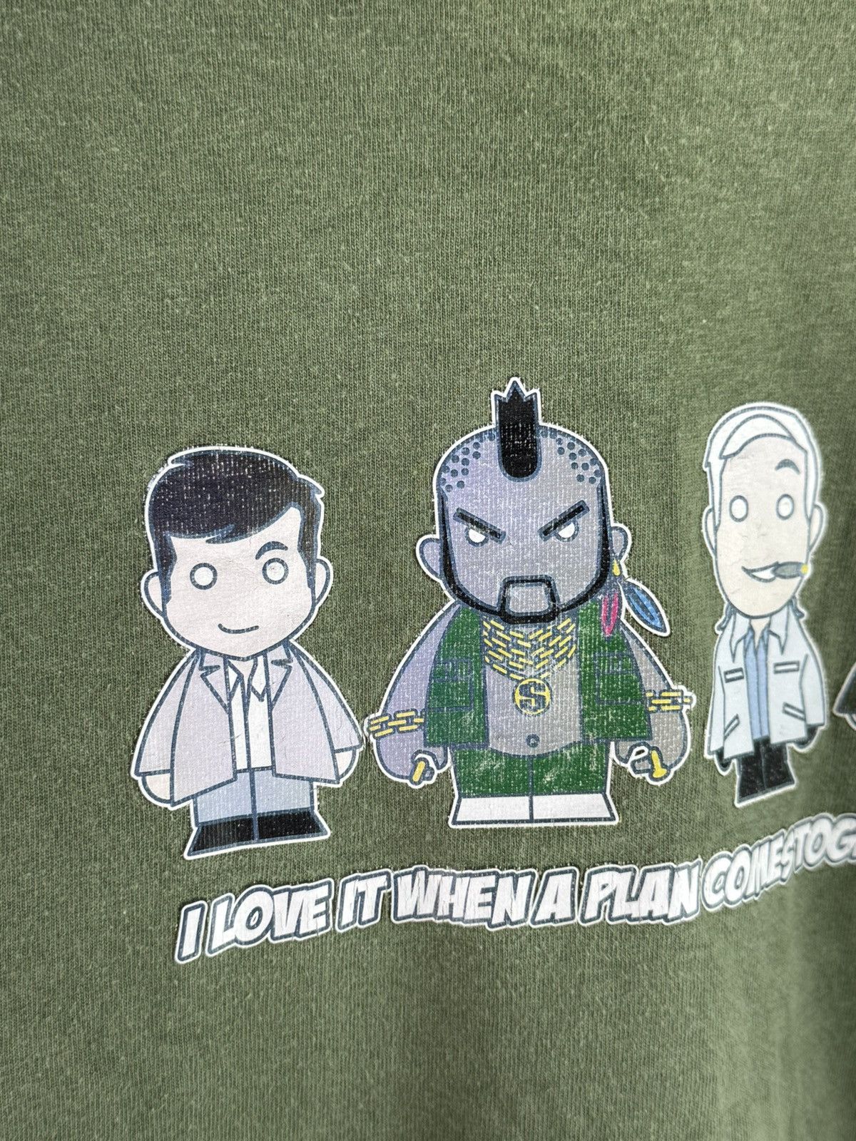 Other Vintage Ape (Bape) I Love It When A Plan Comes Together Tee Size US M / EU 48-50 / 2 - 2 Thumbnail