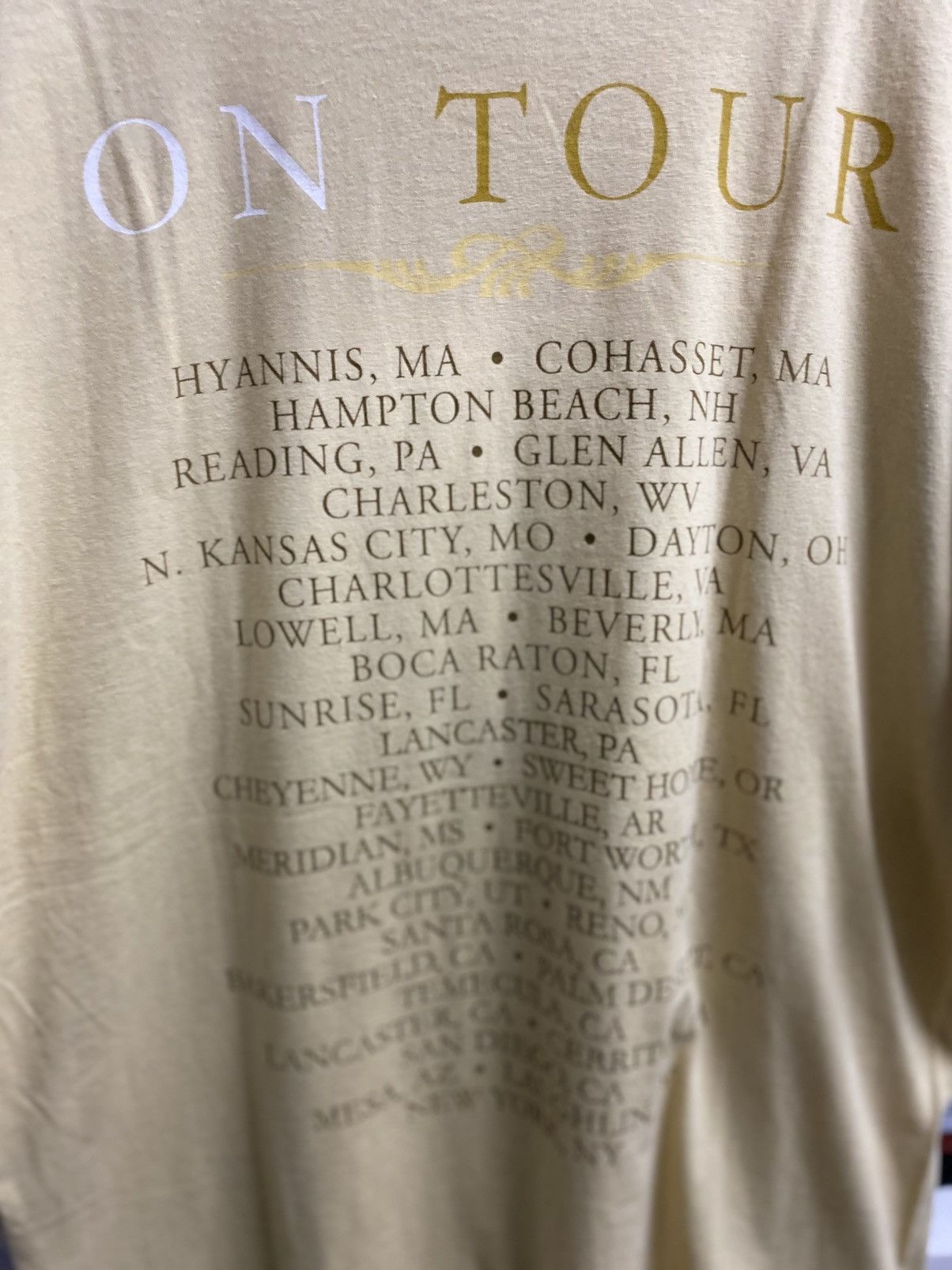 Band Tees × Vintage Vintage y2k Trisha YEARWOOD" Print Tee Tour Size US L / EU 52-54 / 3 - 4 Thumbnail
