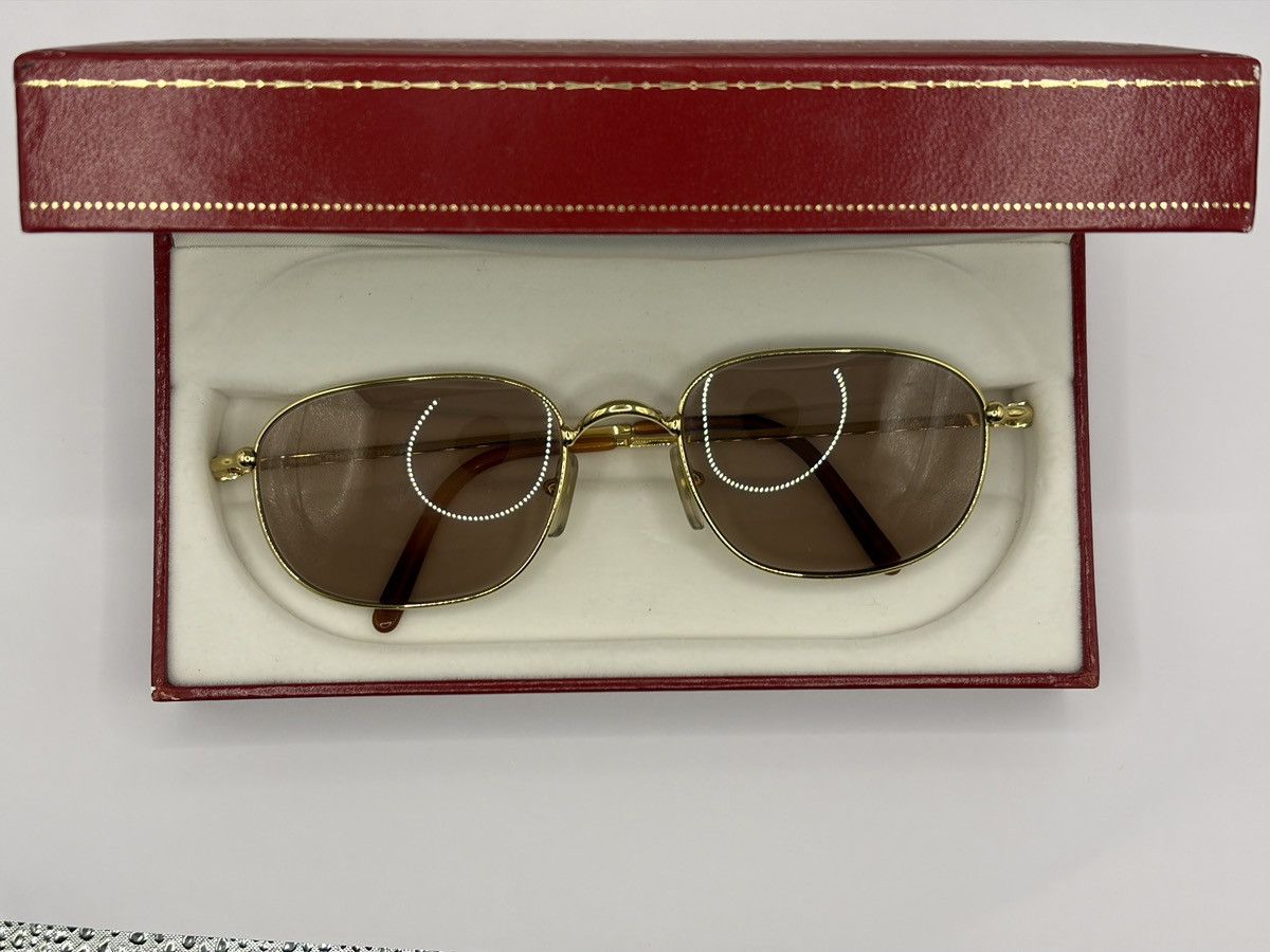 Cartier Cartier Cercle Fin Vesta Or sunglasses Size ONE SIZE - 2 Thumbnail
