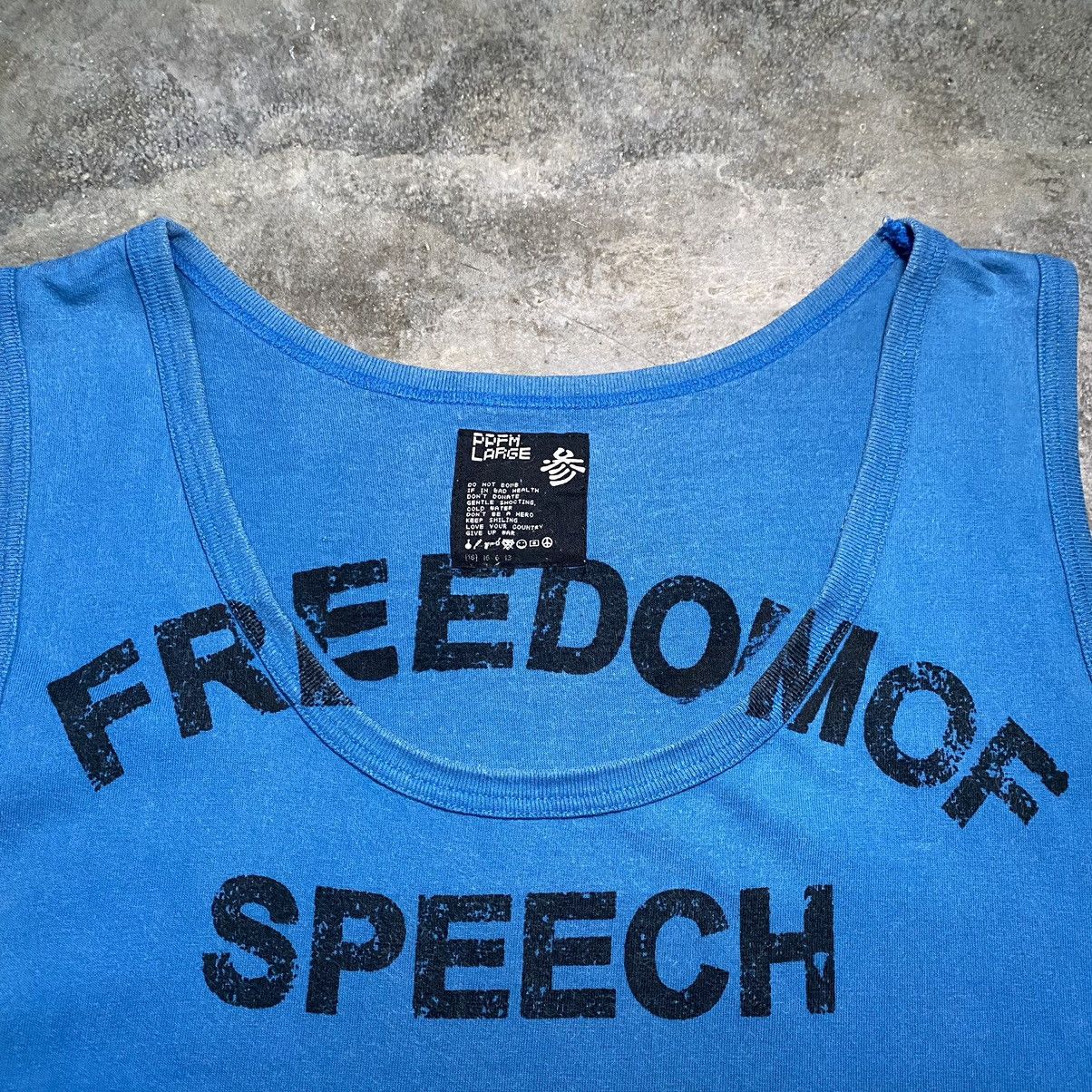 PPFM PPFM FREEDOM OF SPEECH SLEEVELESS TANK TOP SHIRT Size US L / EU 52-54 / 3 - 2 Thumbnail