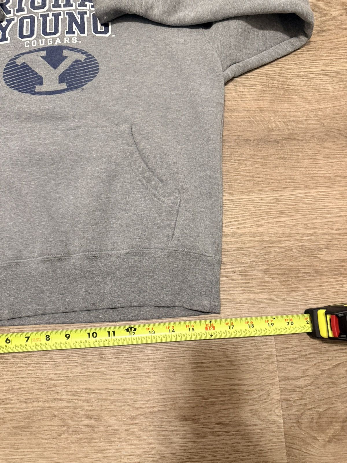 Jansport Heather grey Jansport BYU hoodie Size US S / EU 44-46 / 1 - 7 Thumbnail