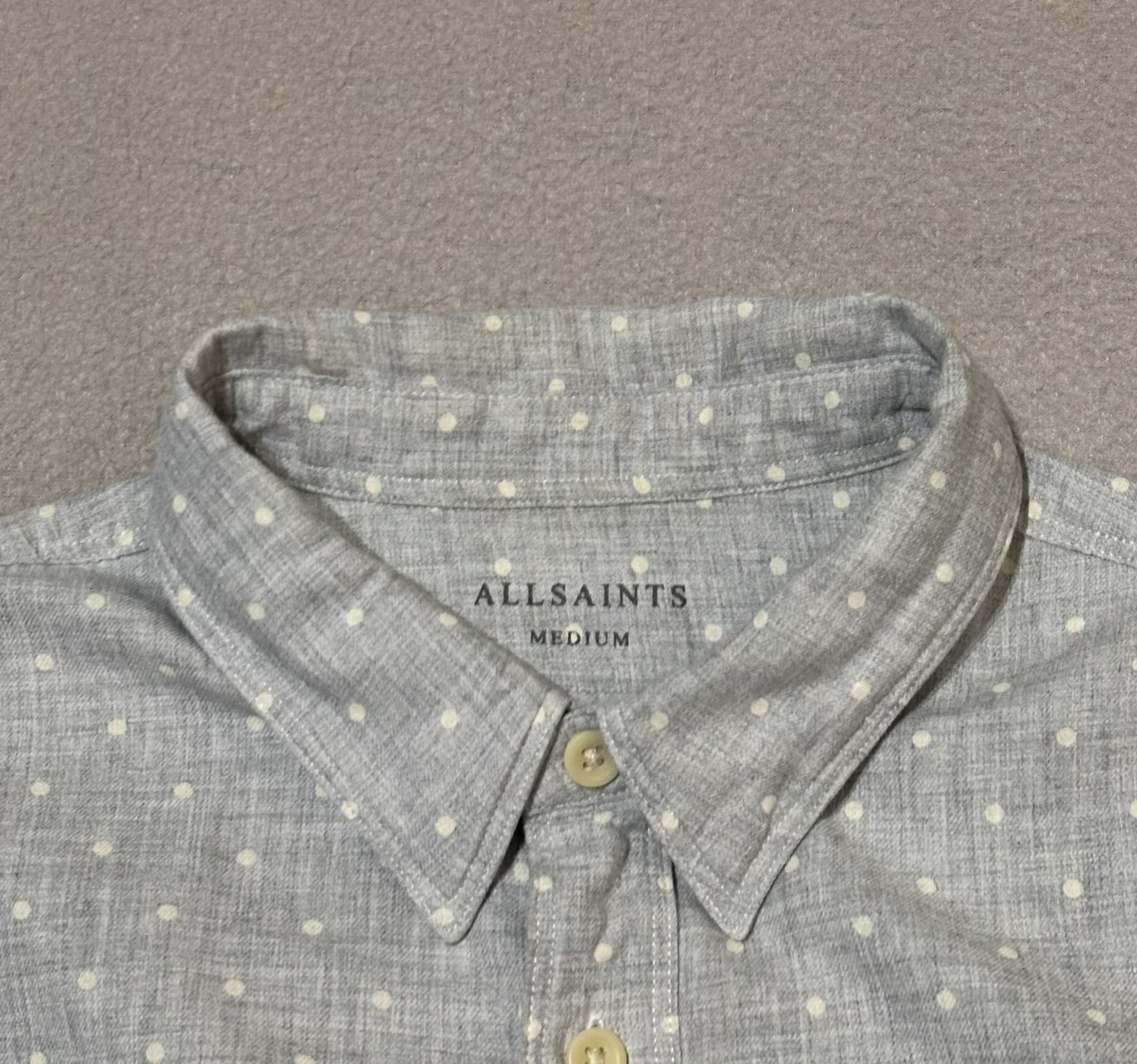 Allsaints Allsaints Gray shirt size M Size US M / EU 48-50 / 2 - 14 Thumbnail