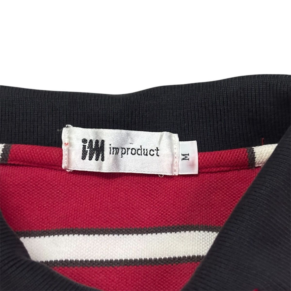 Issey Miyake IM Product Striped Polo Shirt by Issey Miyake Size US M / EU 48-50 / 2 - 4 Thumbnail