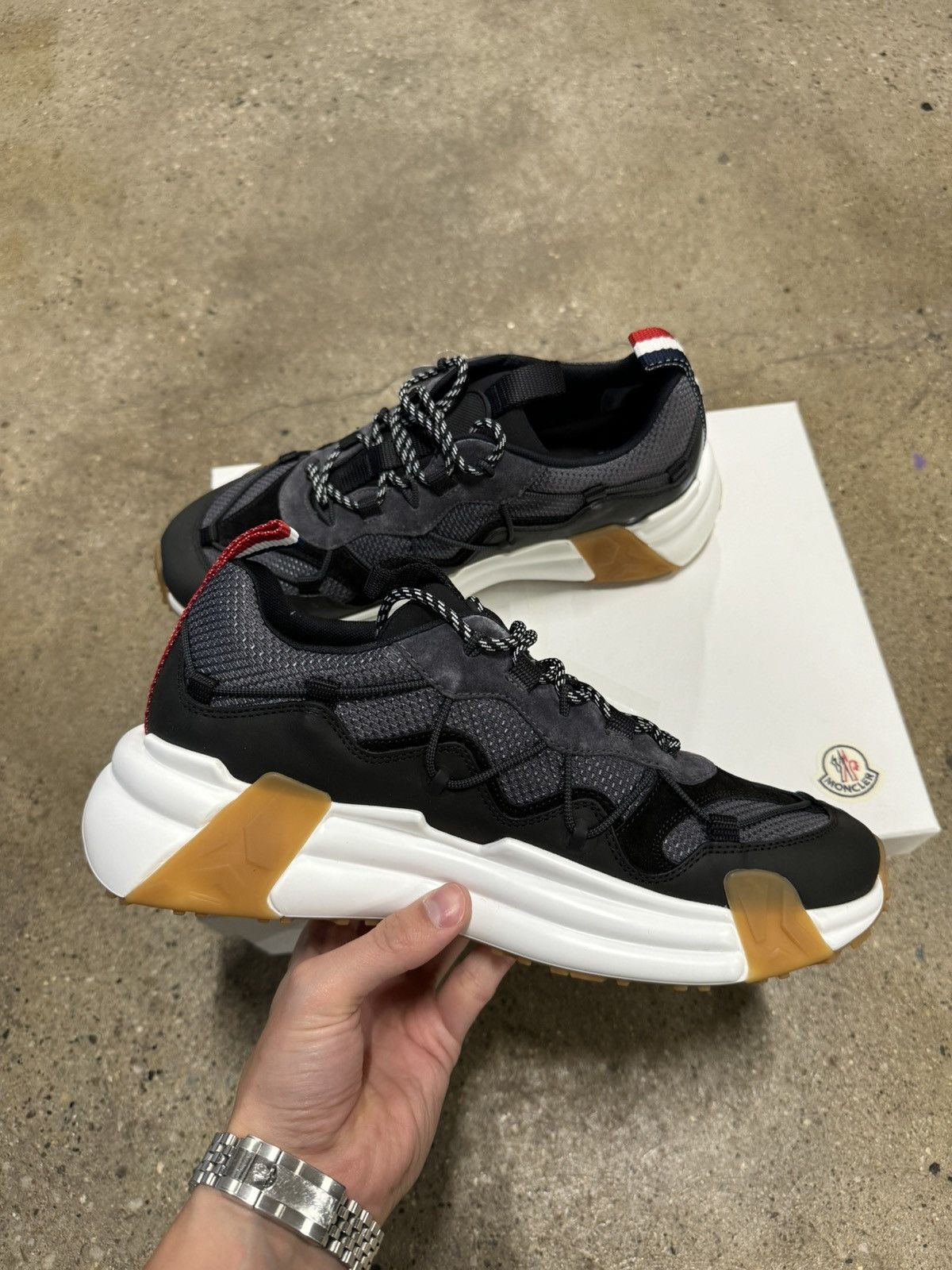 Moncler Moncler Compassor Trainer Running Sneaker Size US 9 / EU 42 - 3 Thumbnail