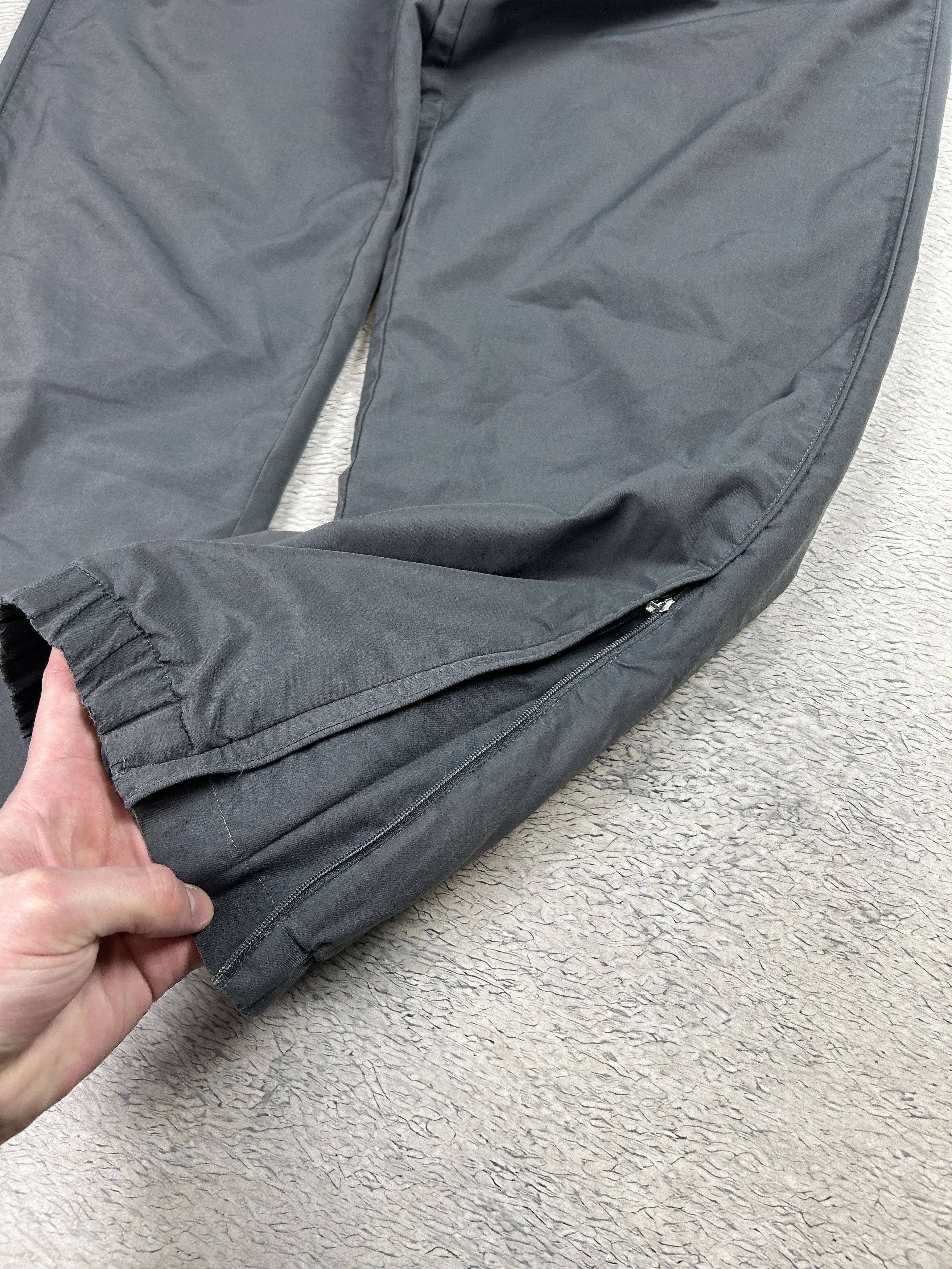 Nike × Vintage Nike Vintage Track Pants Parashute Grey Windbreake Baggy Size US 32 / EU 48 - 9 Thumbnail