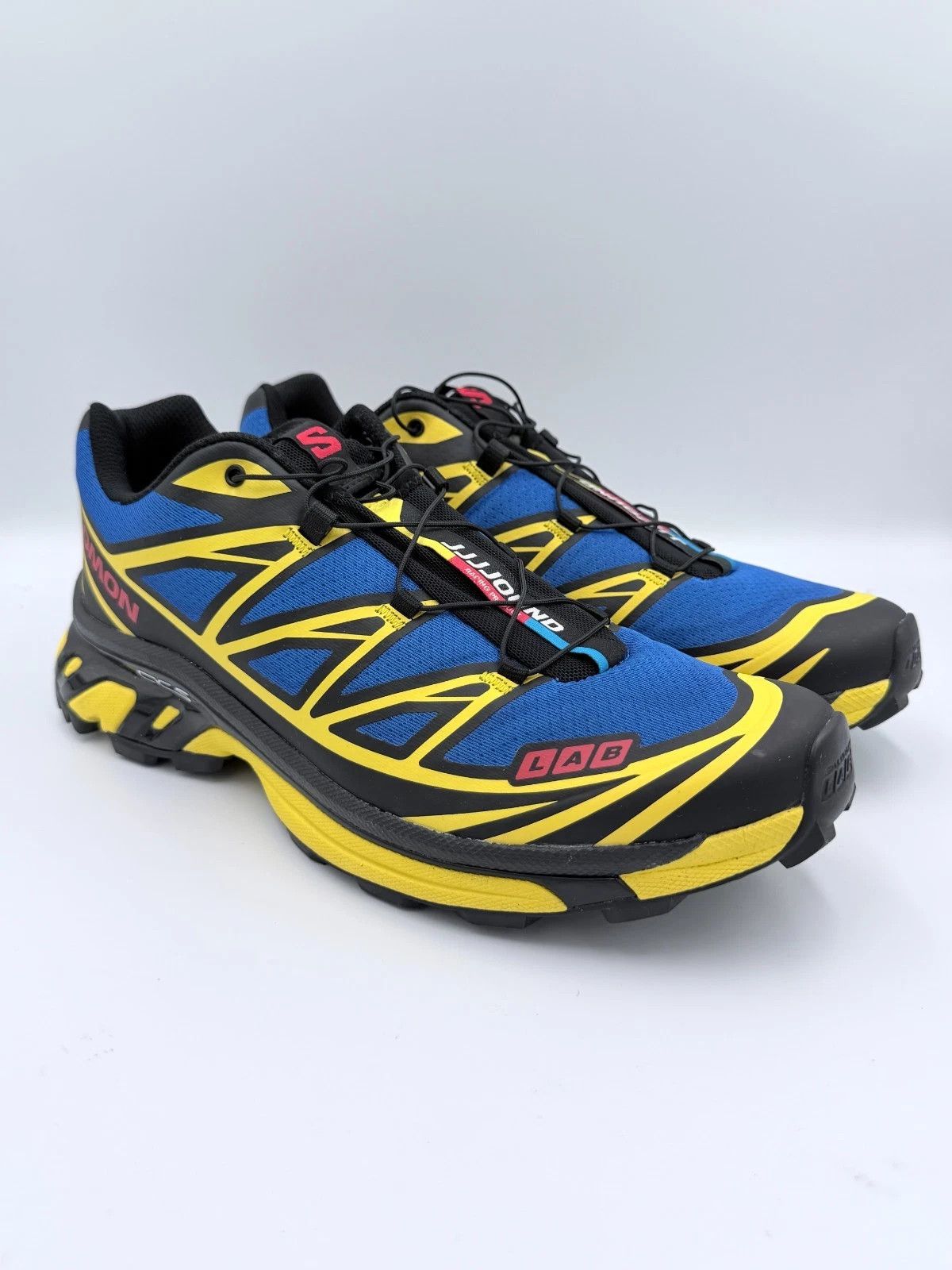 JJJJound × Salomon JJJJound Salomon XT-6 Nautical Blue Lemon Yellow Red Size US 10.5 / EU 43-44 - 1 Thumbnail