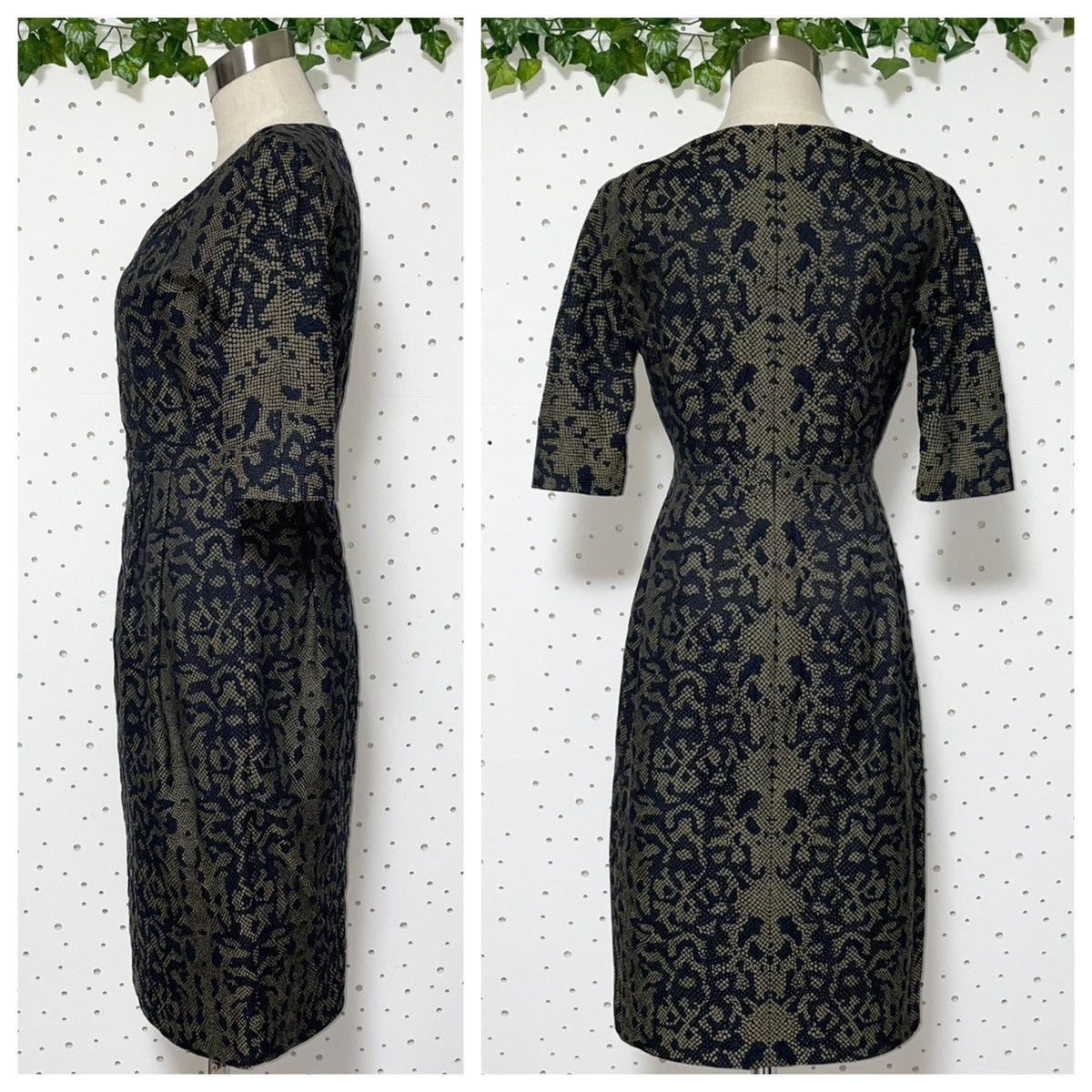 Gucci Gucci python pattern art design 5/8 sleeve dress 38 GUCCI Size XS / US 0-2 / IT 36-38 - 7 Thumbnail
