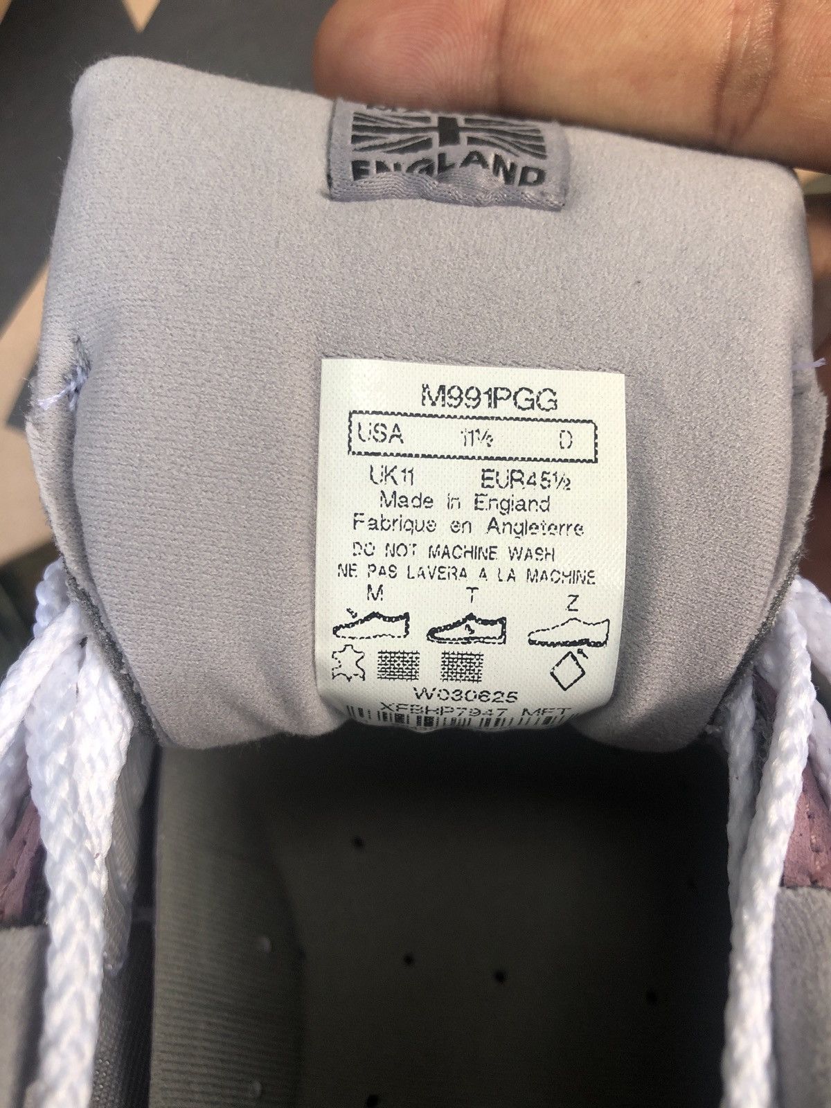 New Balance New Balance 991 Pink Size US 11.5 / EU 44-45 - 6 Thumbnail