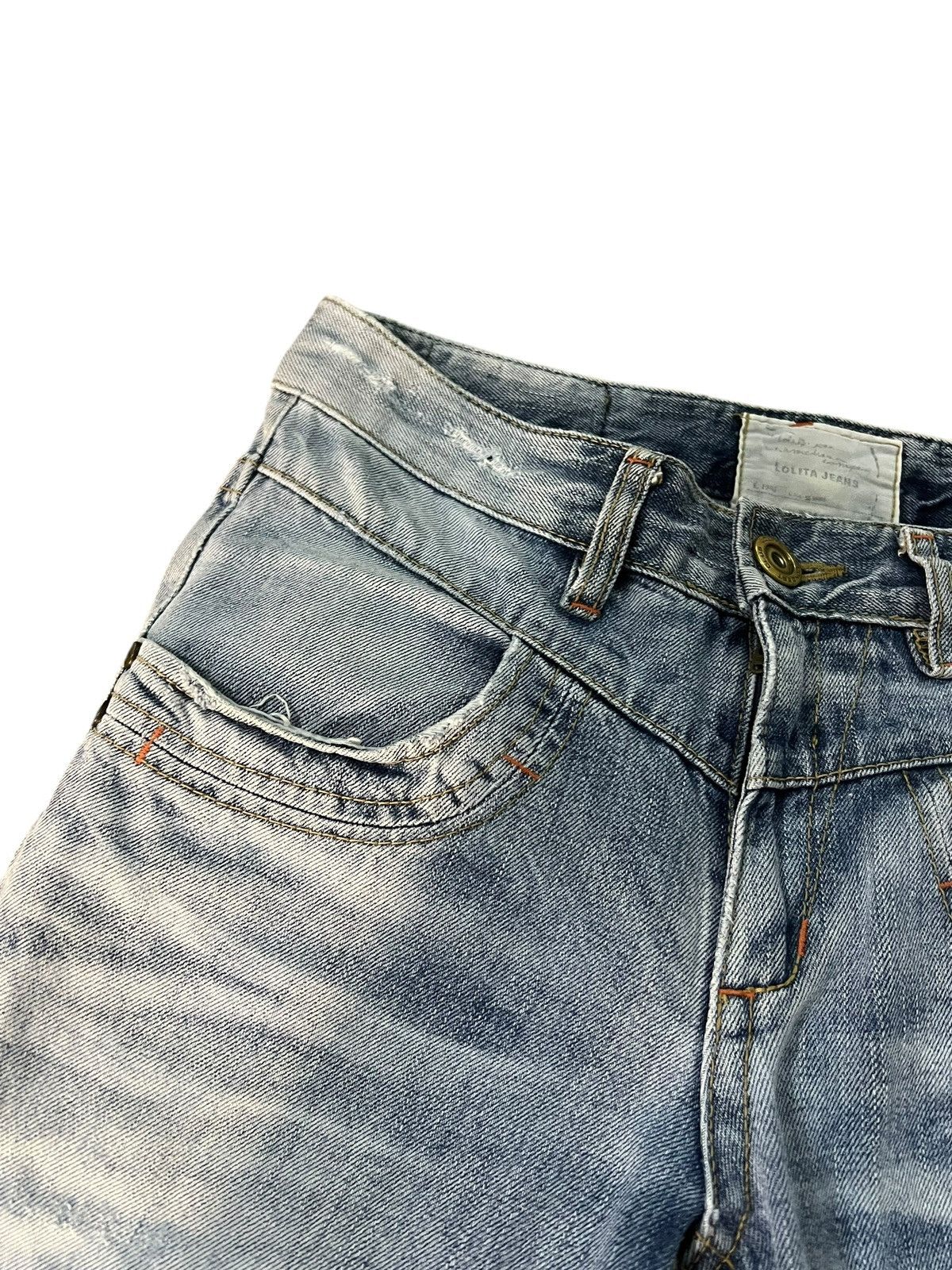 Japanese Brand Lolita By Concert Club Faded Jean Size US 30 / EU 46 - 5 Thumbnail