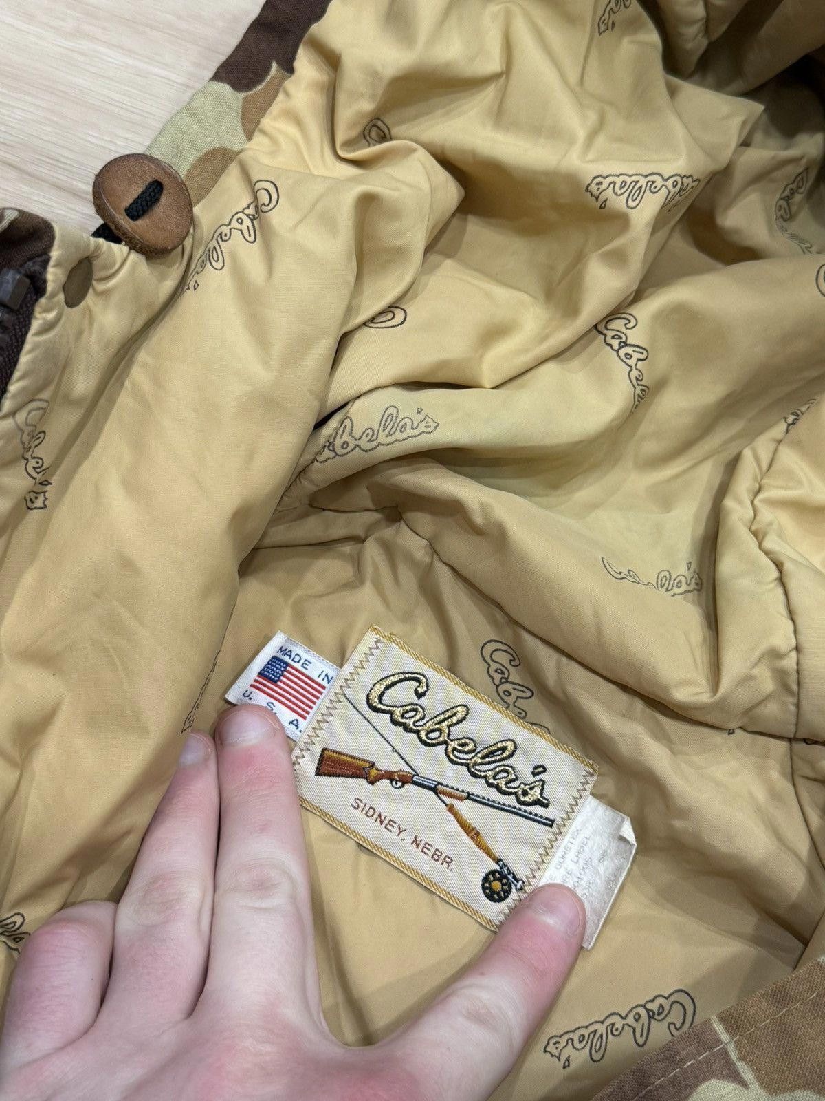 Cabelas Vintage Cabelas Duck Camo Gore Tex Parka Jacket Size US XL / EU 56 / 4 - 10 Thumbnail