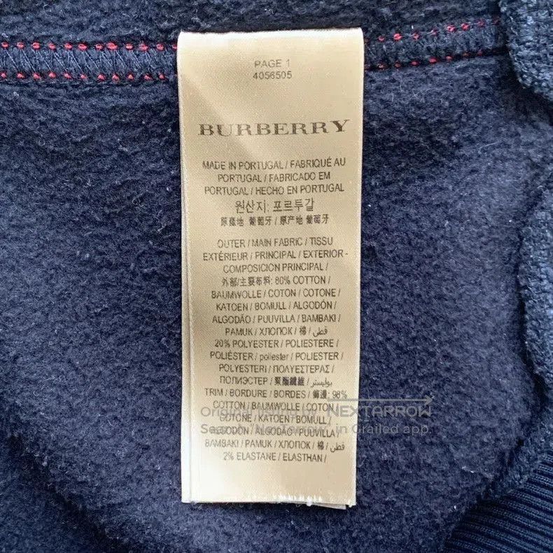 Burberry Burberry Embroidered Letter Sweatshirt. Size US S / EU 44-46 / 1 - 5 Thumbnail