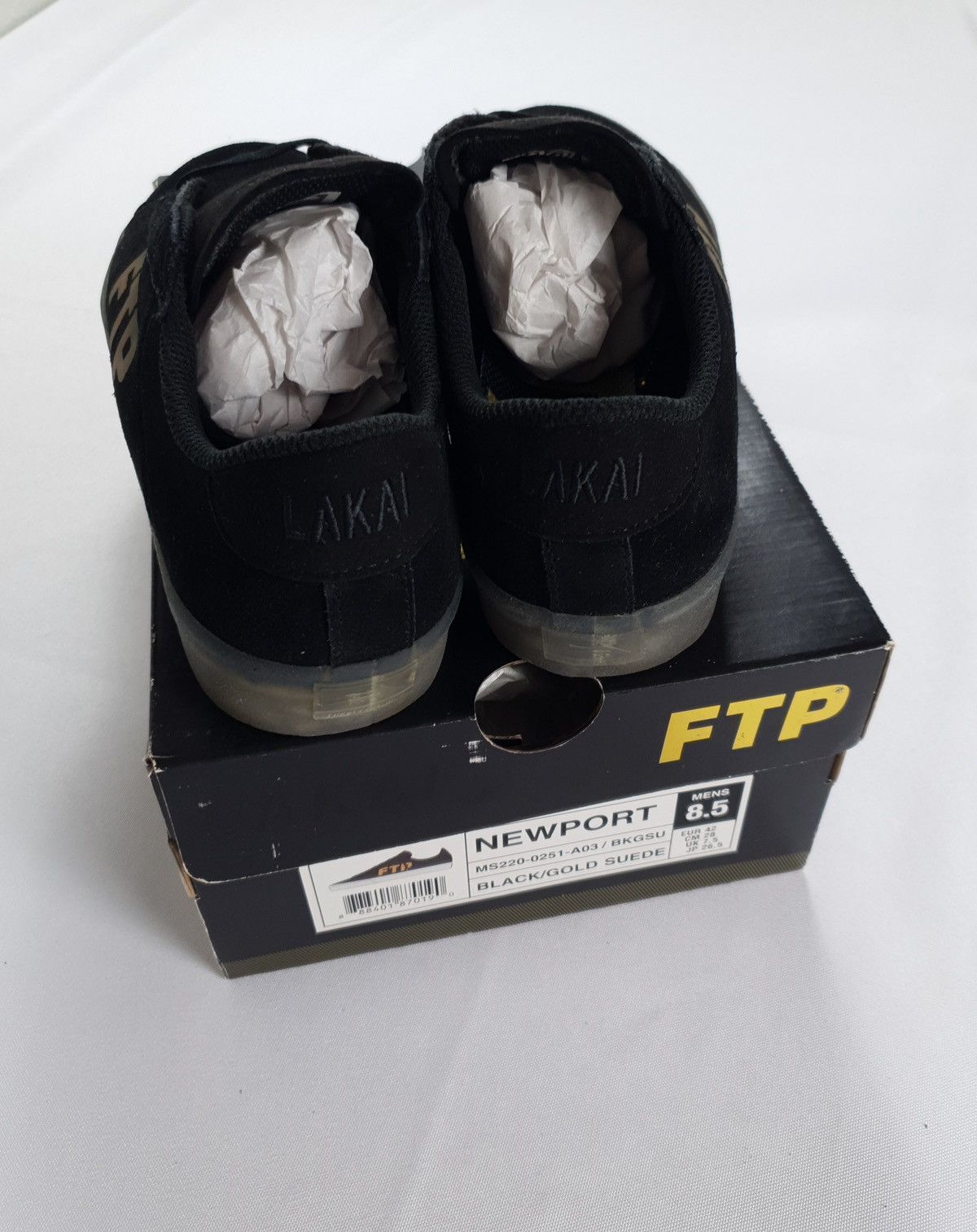 Fuck The Population × Lakai FTP x Lakai Newport Skateboard Shoes - Size 8.5 (2020) Size US 8.5 / EU 41-42 - 6 Thumbnail