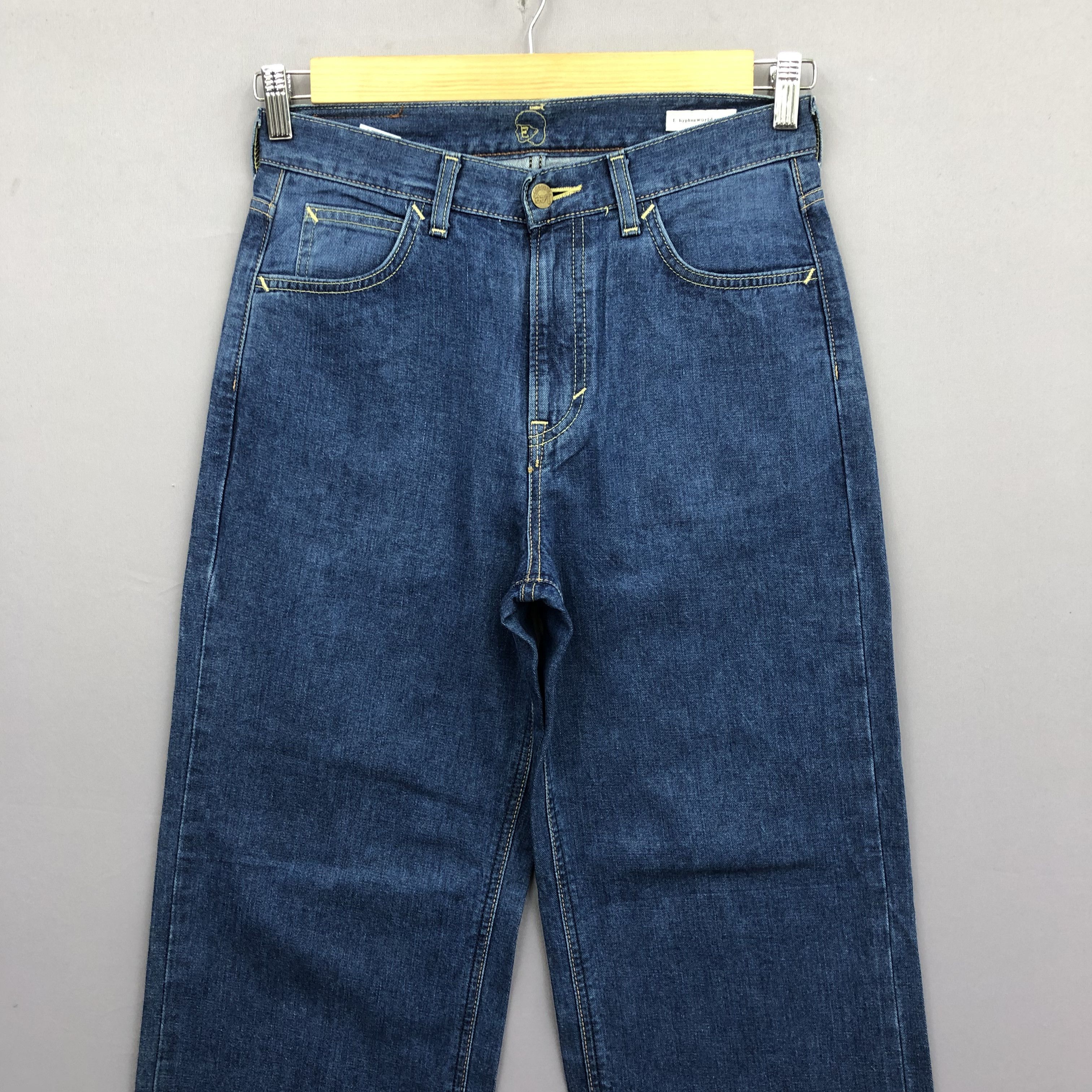 Lee Vintage 90s Lee X Hypen World Blue Jeans Denim Size US 30 / EU 46 - 3 Thumbnail