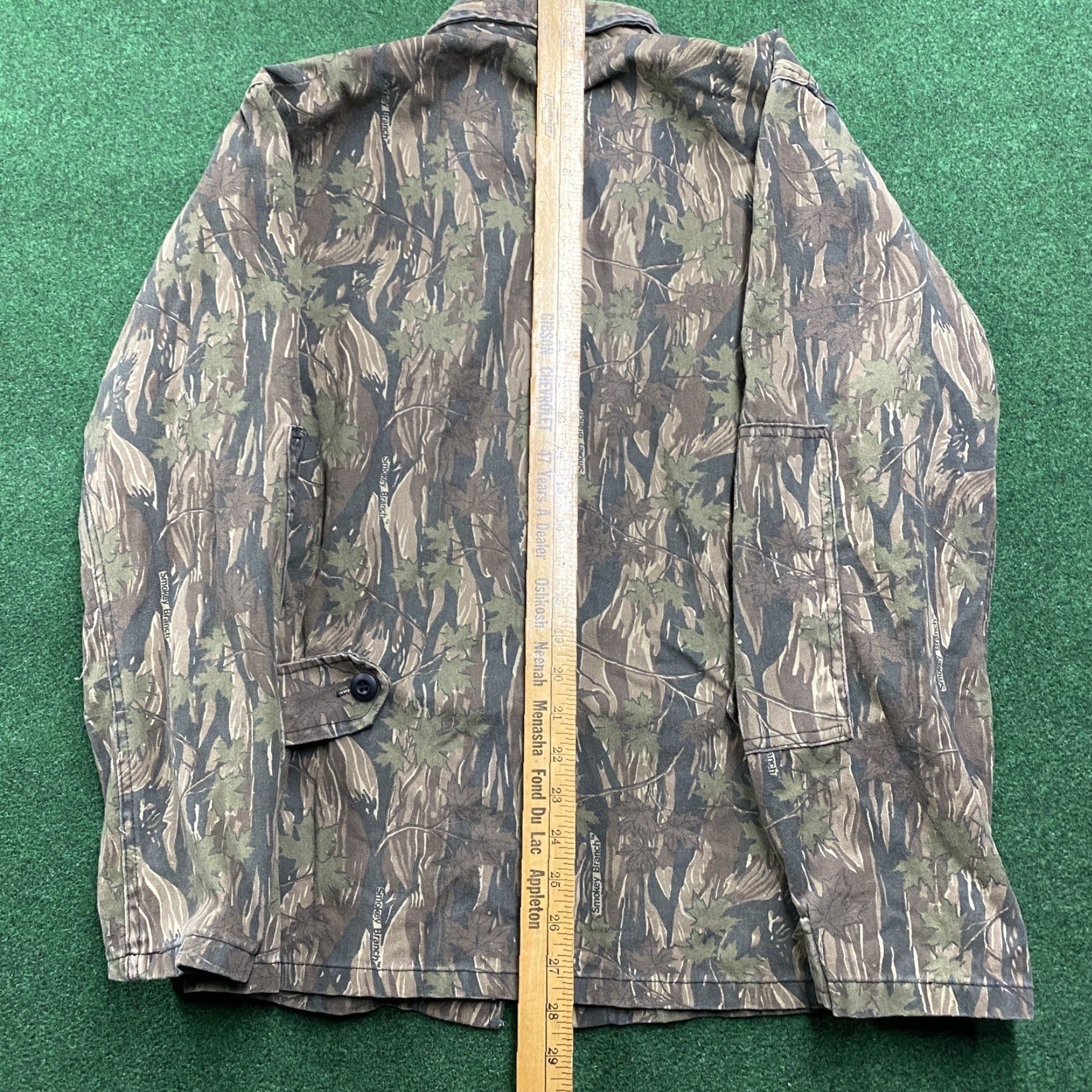Realtree VINTAGE Realtree Camo Jacket Mens S Brown 80S 90S USA Shirt Front Button Up Camouflage Hunting Field Cotton USA Size US S / EU 44-46 / 1 - 7 Thumbnail