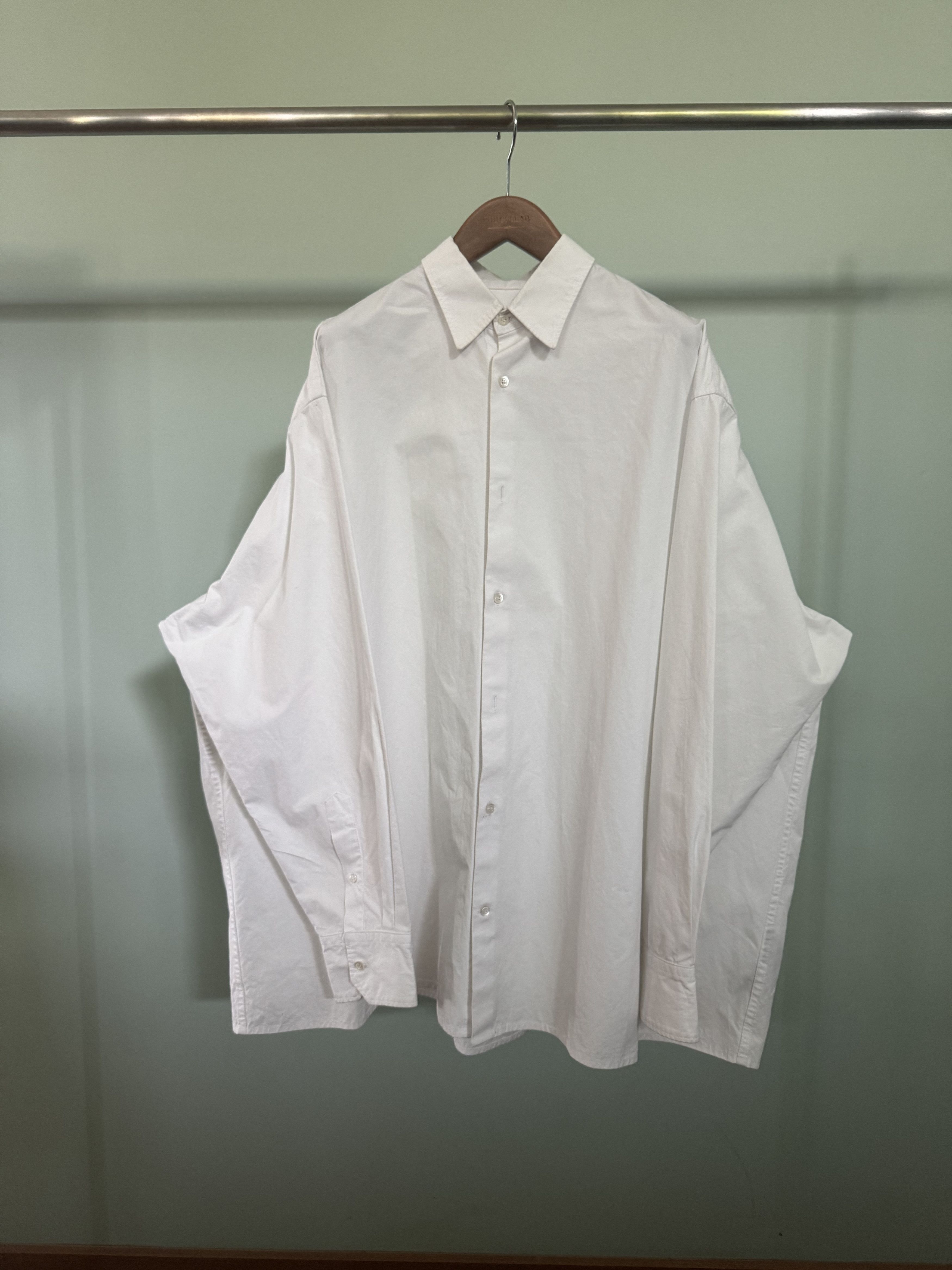 Raf Simons Oversized White Shirt Size US S / EU 44-46 / 1 - 1 Thumbnail