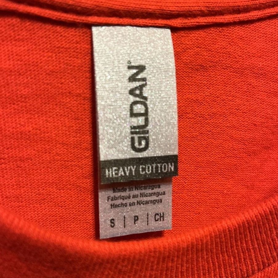 Gildan Eraserhead Unisex S Red Graphic Print Gildan Cotton T-Shirt Size US S / EU 44-46 / 1 - 3 Thumbnail