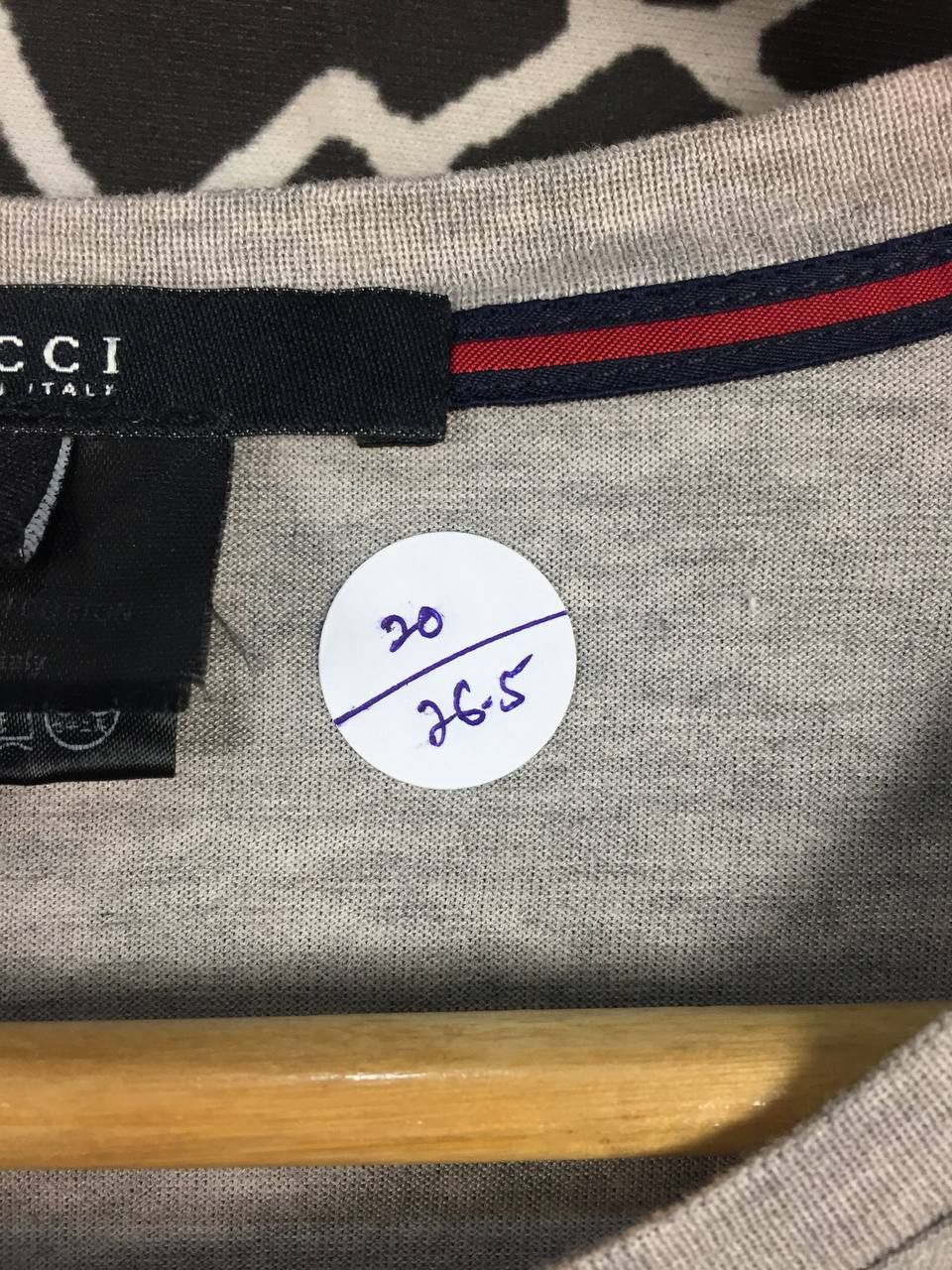 Gucci GUCCI Casual Plain Made In Italy Tee Size US XL / EU 56 / 4 - 17 Thumbnail