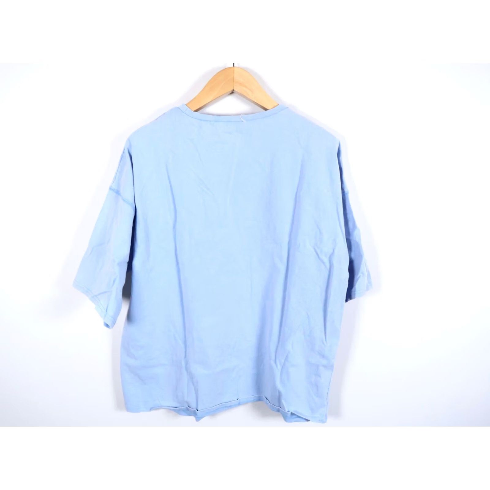 Vintage Fantastic Fawn Rolling Stones T-Shirt Adult Medium Blue Oversized Fit Women Size M / US 6-8 / IT 42-44 - 2 Thumbnail
