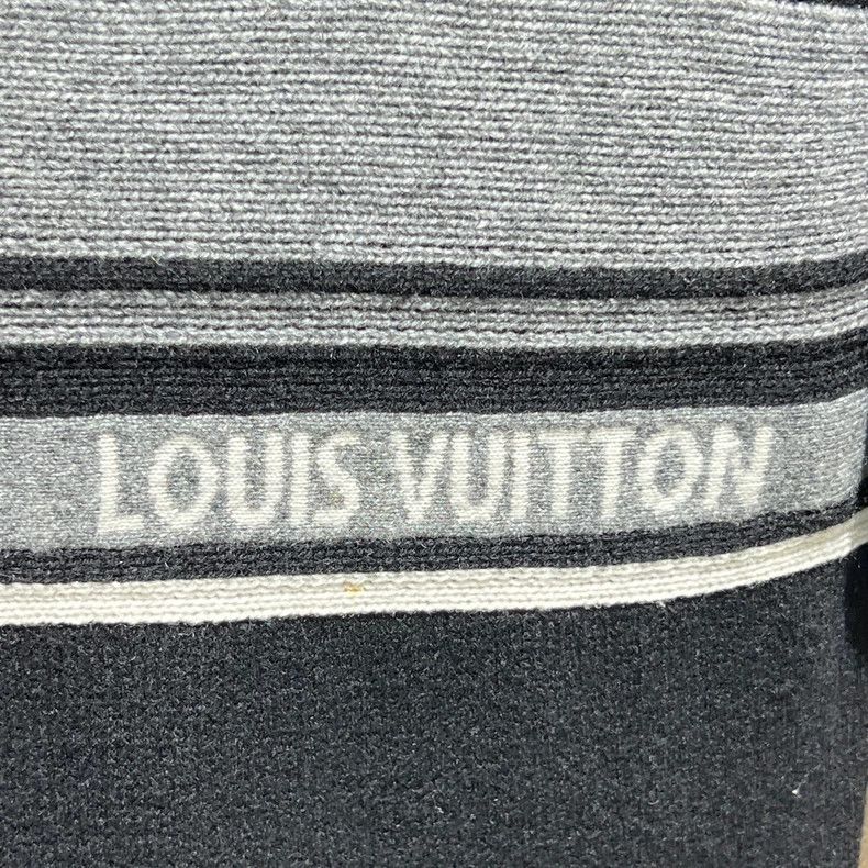 Louis Vuitton Louis Vuitton Black monogrammed logo knit dress Size S / US 4 / IT 40 - 5 Thumbnail