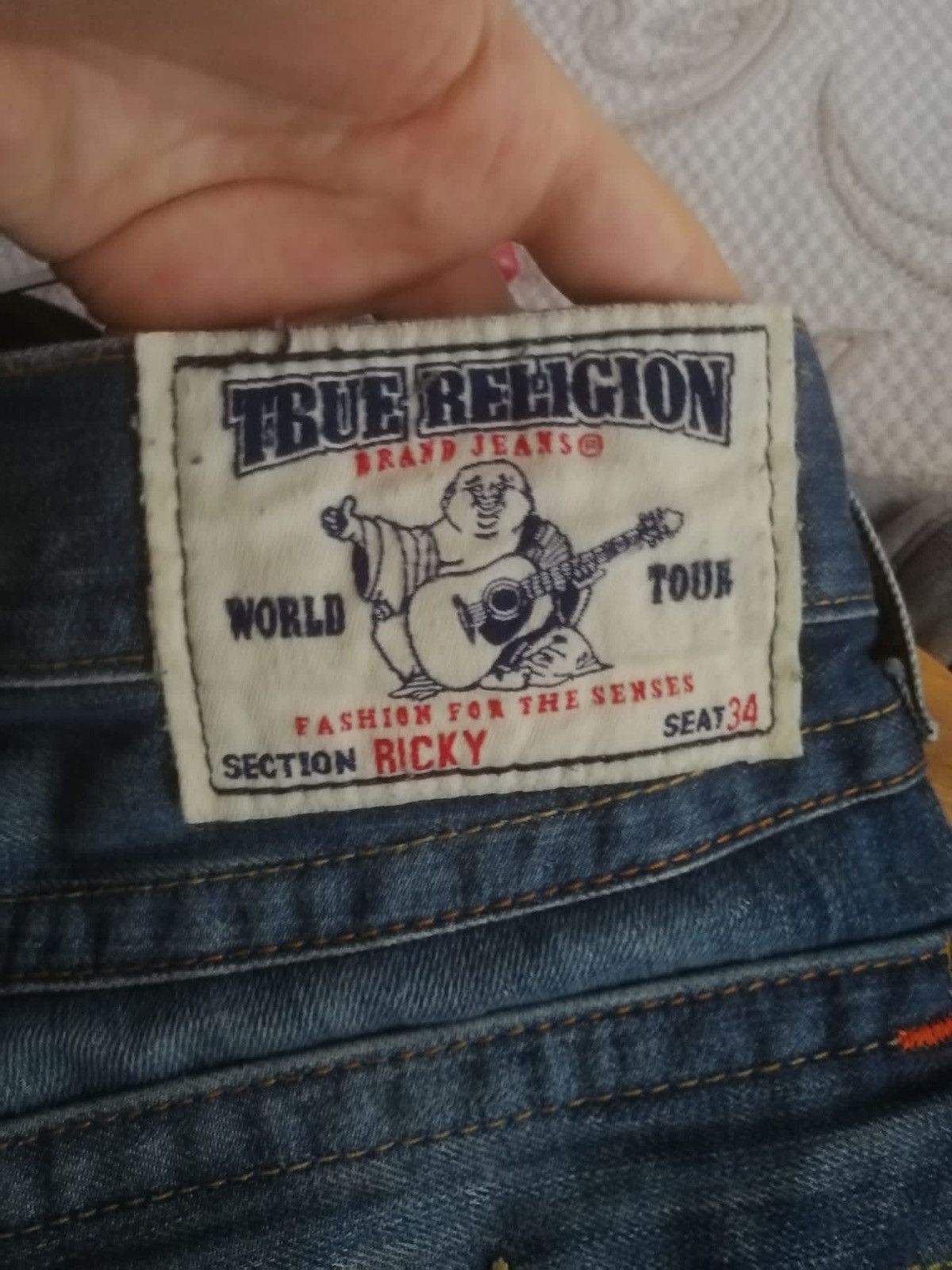 True Religion × Vintage Vintage true religion jeans denim y2k Size US 31 - 5 Thumbnail