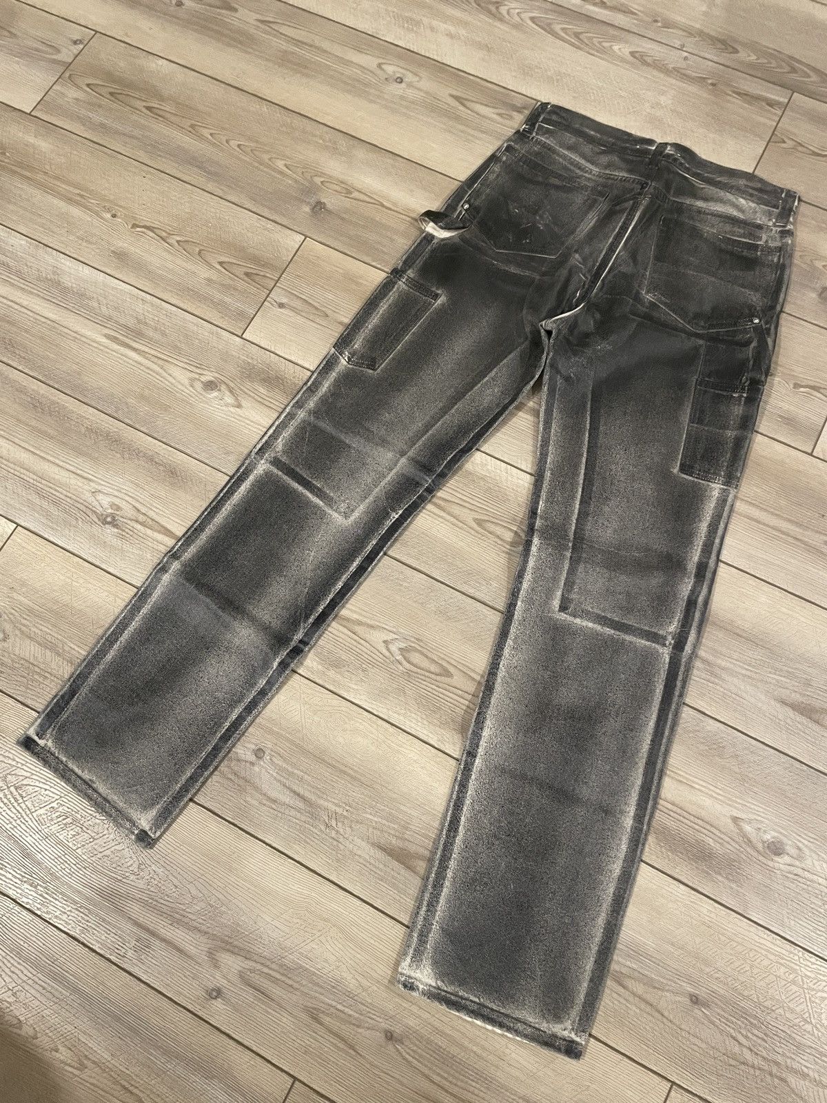 Helmut Lang Helmut Lang Masc Lo Waxed Jeans Size US 29 - 3 Thumbnail