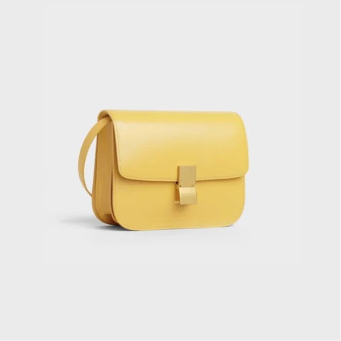 Celine o1bcso1str1224 Size: OS / Teen Classic Medium Bag in Yellow Size ONE SIZE - 2 Thumbnail
