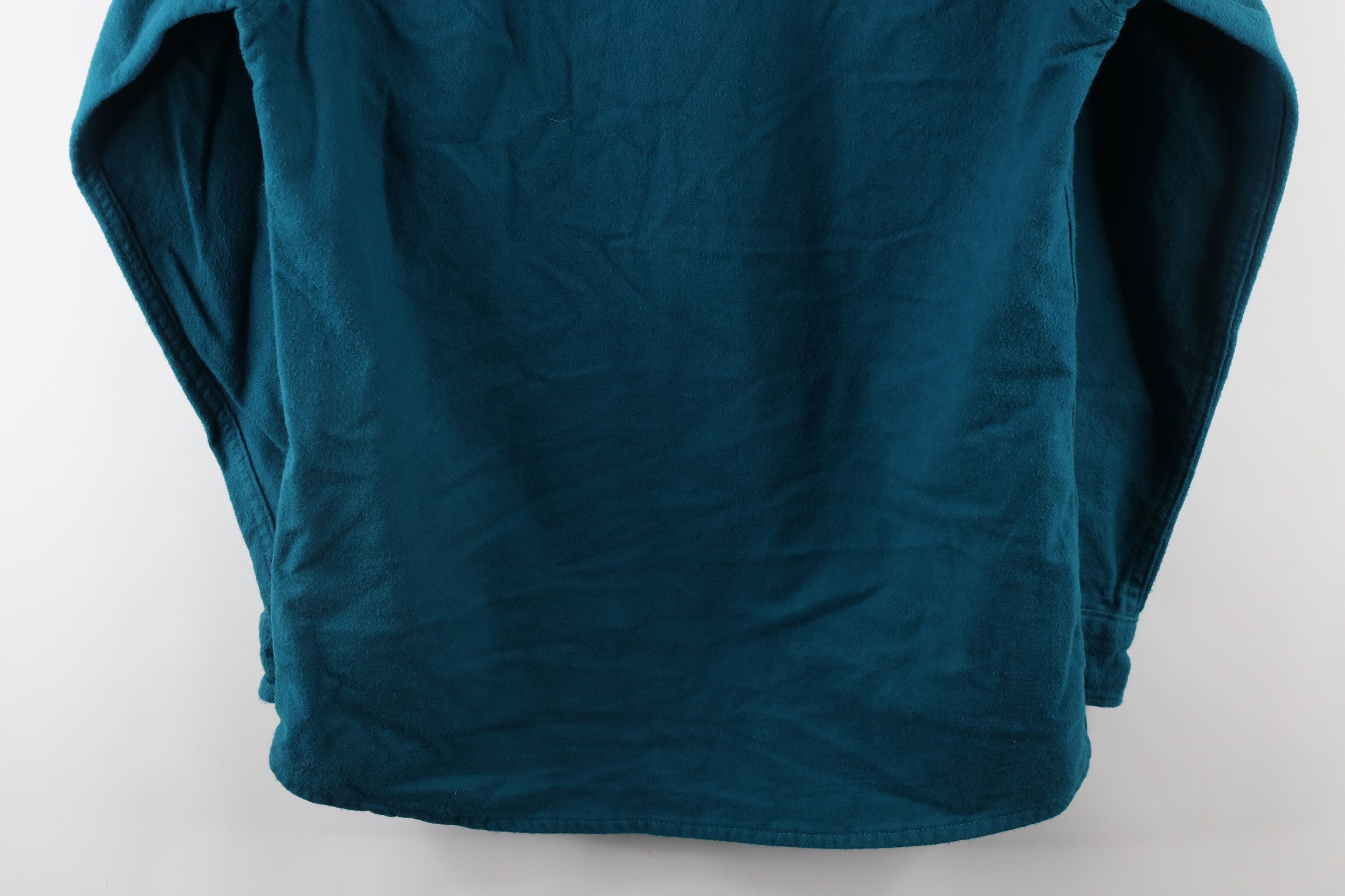 Cabelas × Vintage Vintage 90s Cabelas Cloth Button Shirt Blue Cotton USA Size US M / EU 48-50 / 2 - 9 Thumbnail