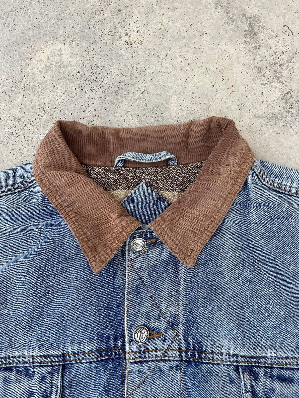 Other Vintage Distressed 90s Cold Storage Denim Jacket Size US XXL / EU 58 / 5 - 16 Thumbnail