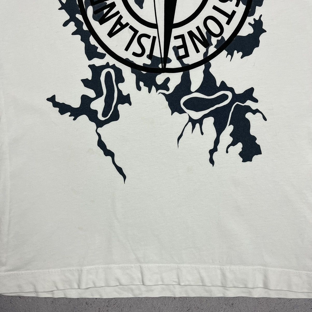 Stone Island Vintage Stone Island Junior big logo T Shirt 00’s Size US S / EU 44-46 / 1 - 10 Thumbnail
