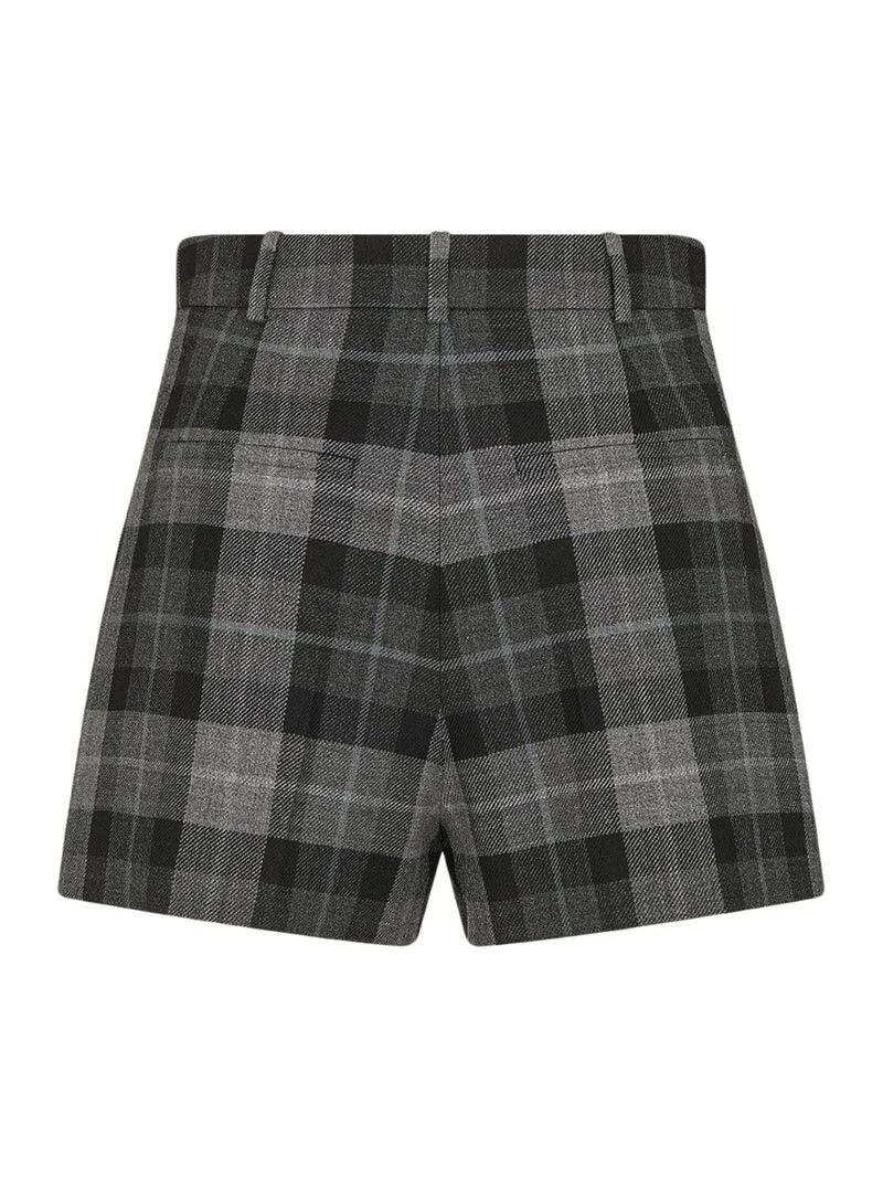 Dior DIOR Gray Wool Shorts New & Authentic Size 26" / US 2 / IT 38 - 2 Thumbnail