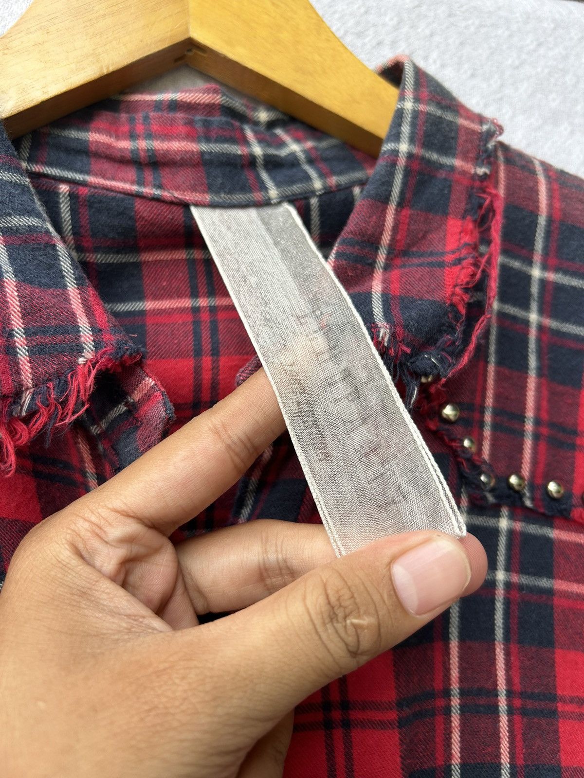 If Six Was Nine × Japanese Brand × Le Grande Bleu (L.G.B.) 💸BINDINGOFFER💸Echopahty studded distressed shirt Size US L / EU 52-54 / 3 - 7 Thumbnail