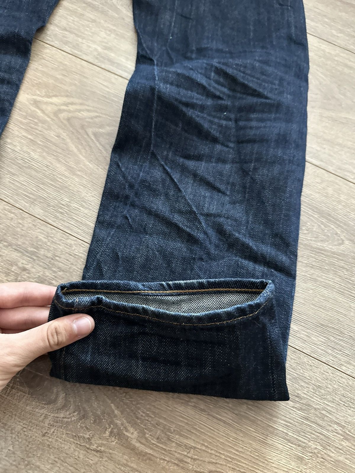 Edwin 🔥VINTAGE EDWIN SELVEDGE DENIM STRAIGHT JAPAN JEANS🔥 Size US 31 - 7 Thumbnail