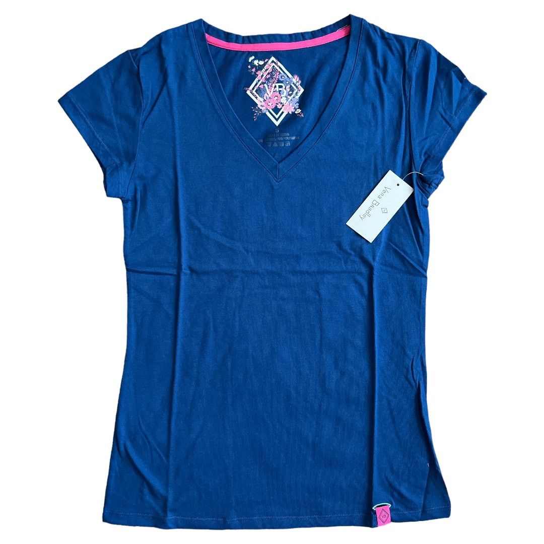 Vera Bradley VERA BRADLEY Indigo Essential Tee w/ Tags, Small Size XS / US 0-2 / IT 36-38 - 1 Thumbnail