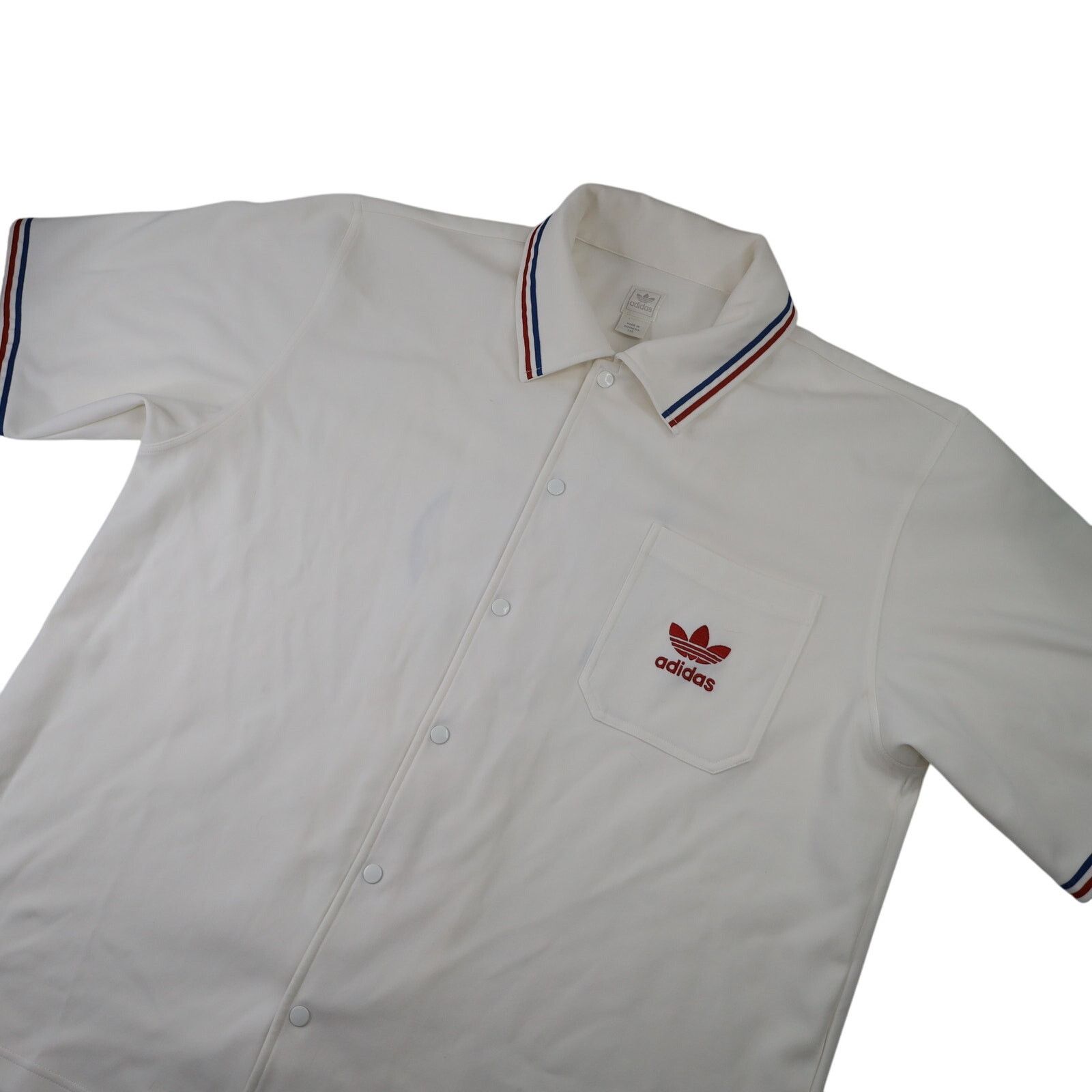 Adidas × NBA × Vintage Vintage Y2k Adidas Philadelphia 76ers Fan Warm Up Shirt Size US XXL / EU 58 / 5 - 2 Thumbnail