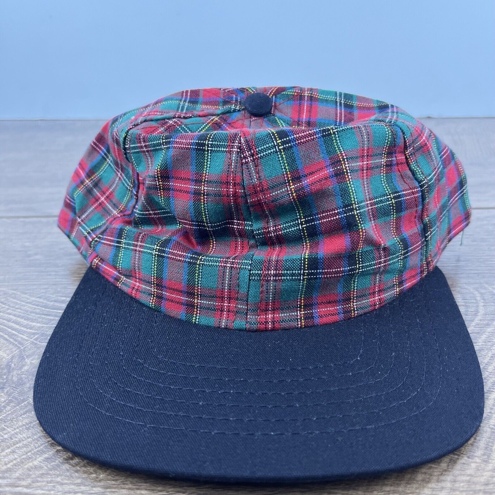 Other Christmas Hat Red Green Snapback Hat Red Cap Hat Adjustable Size ONE SIZE - 2 Thumbnail