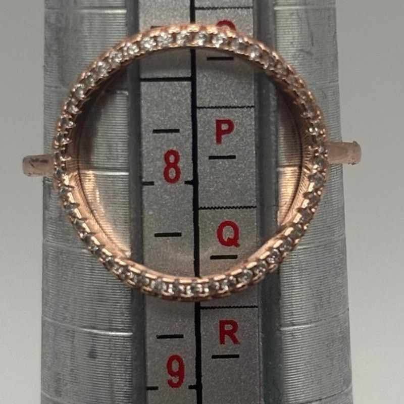 Other Rose Gold Circle Ring Size ONE SIZE - 4 Thumbnail