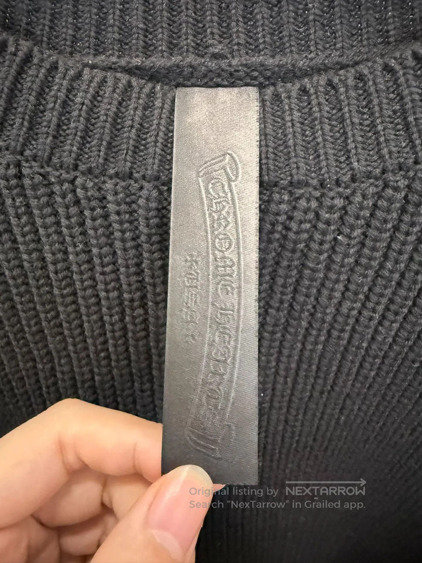Chrome Hearts Chrome Hearts Thirty Cross Patch Sweater. Size US XXL / EU 58 / 5 - 4 Thumbnail